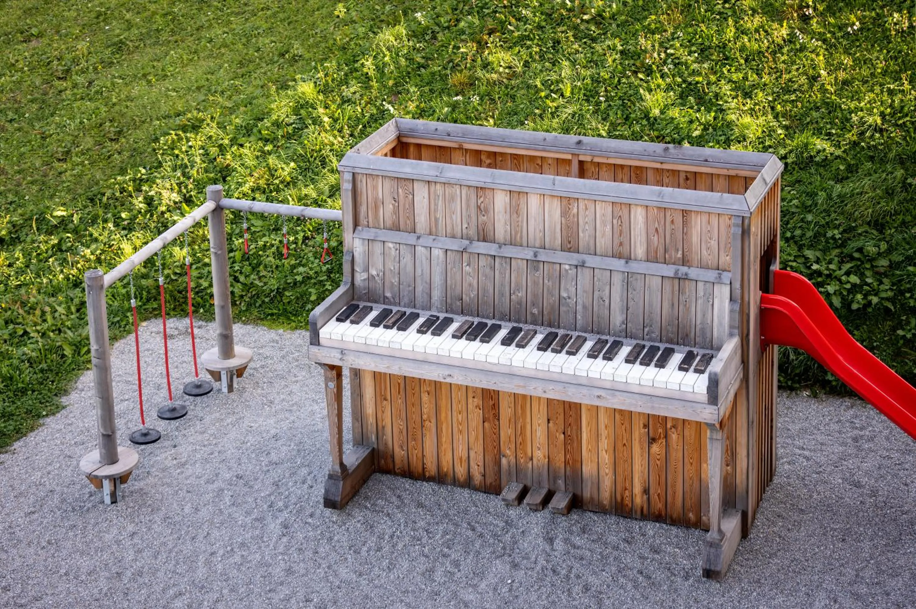 Children play ground in JUFA Hotel Laterns - Klangholzhus