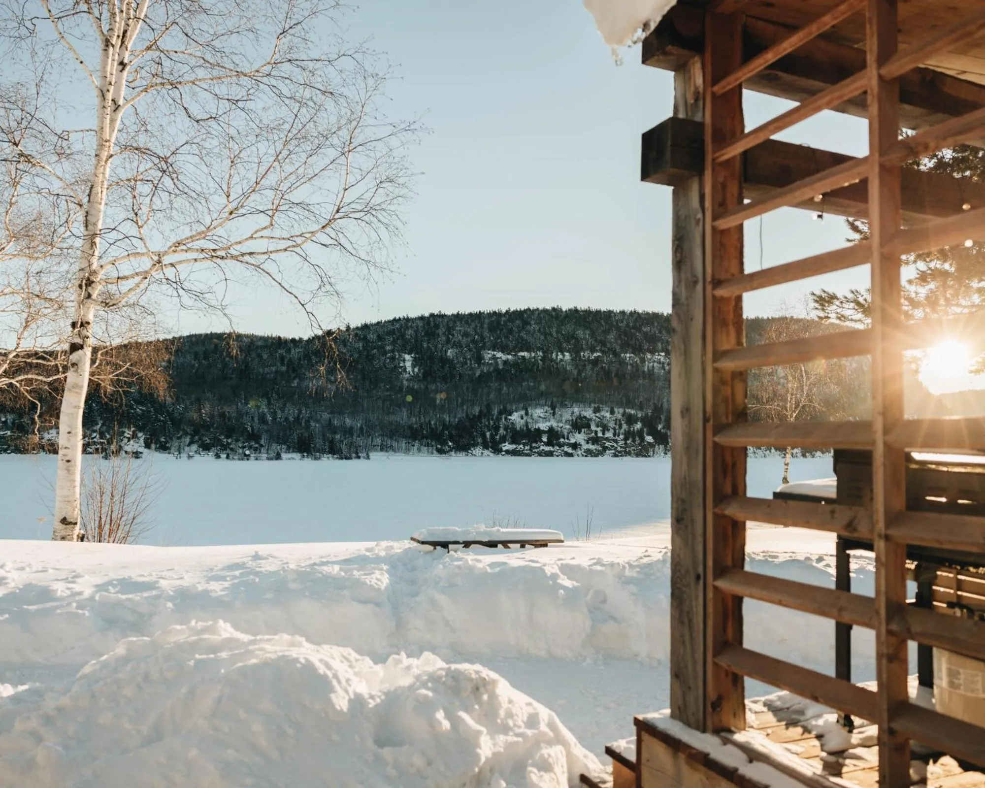 Natural landscape in Le 2800 du Parc