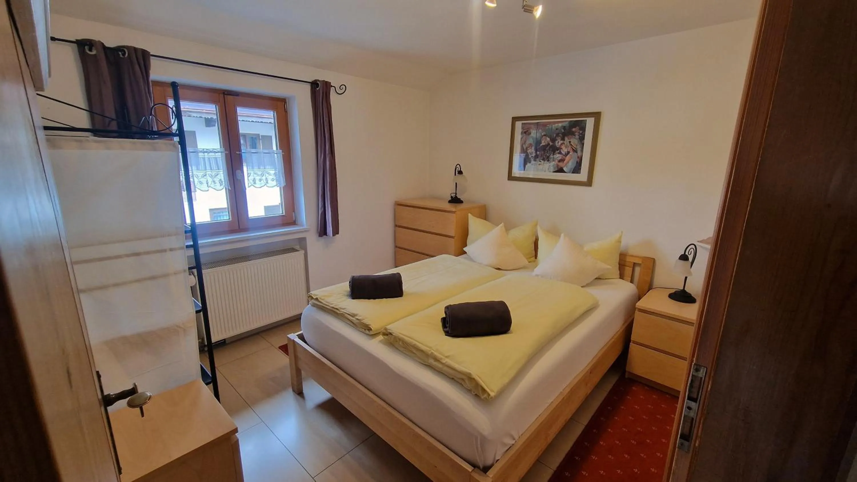 Bedroom, Bed in Hotel Ferienhaus Fux