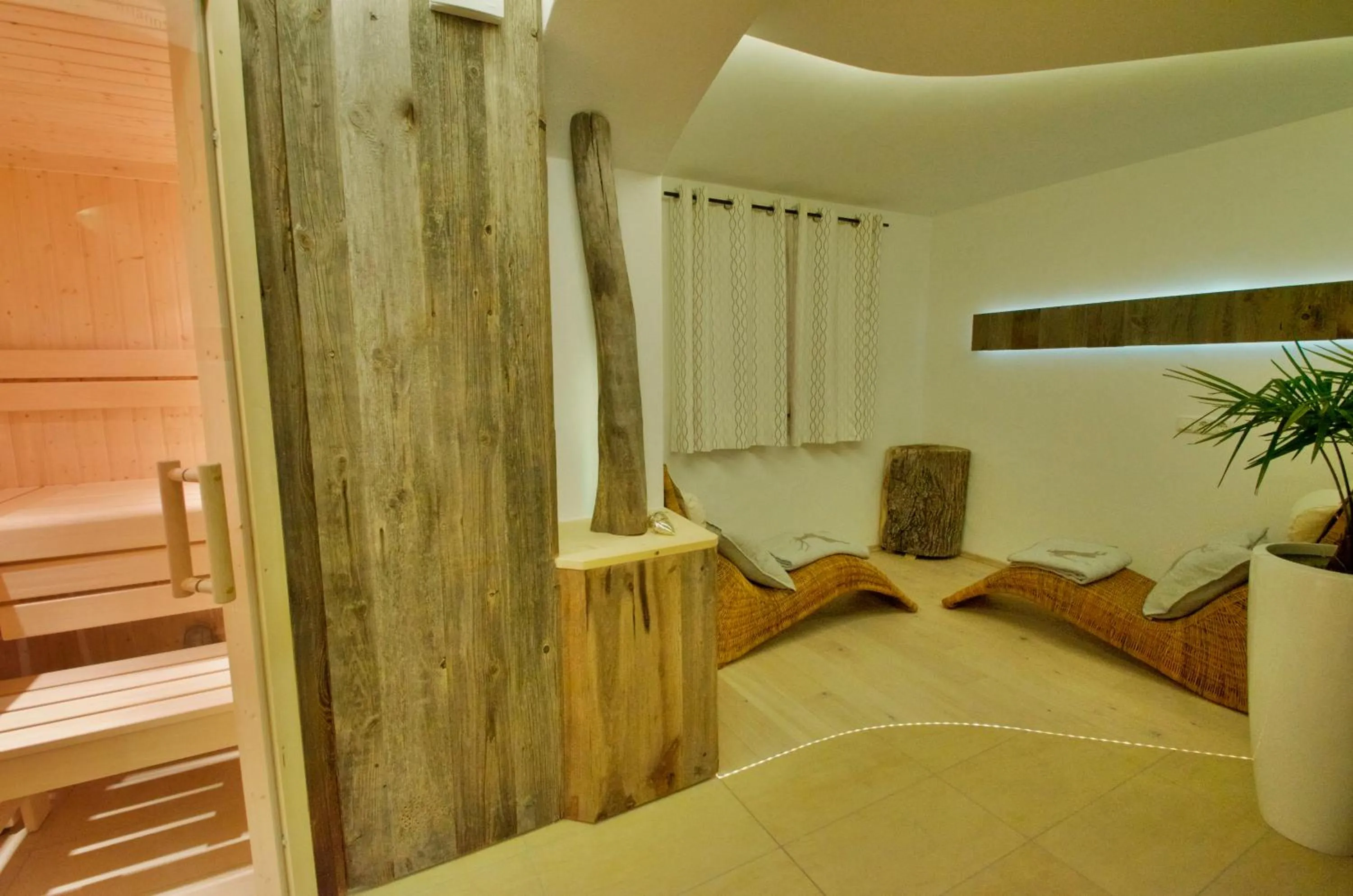 Sauna in Hotel Ferienhaus Fux