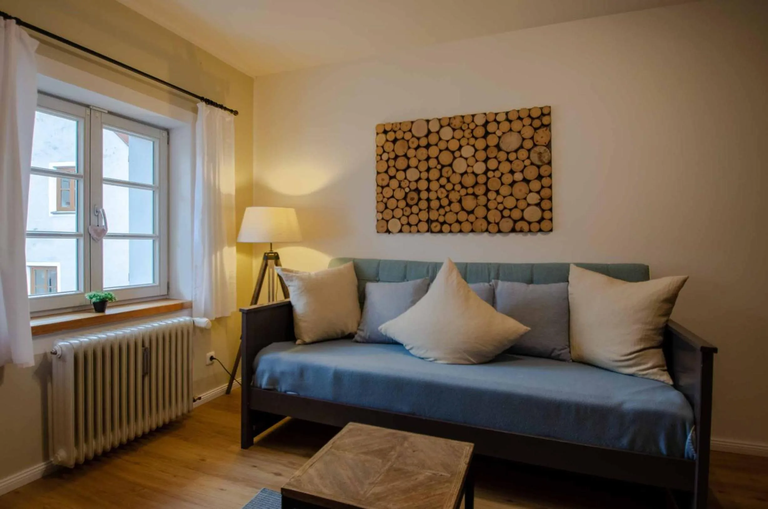 Living room, Bed in Hotel Ferienhaus Fux