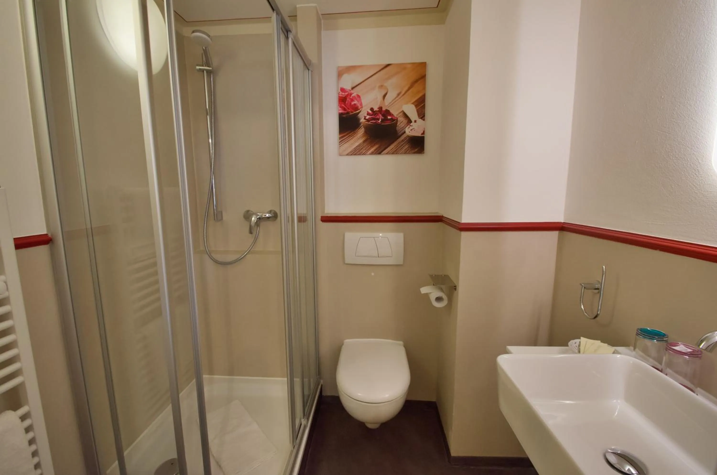 Toilet in Hotel Ferienhaus Fux