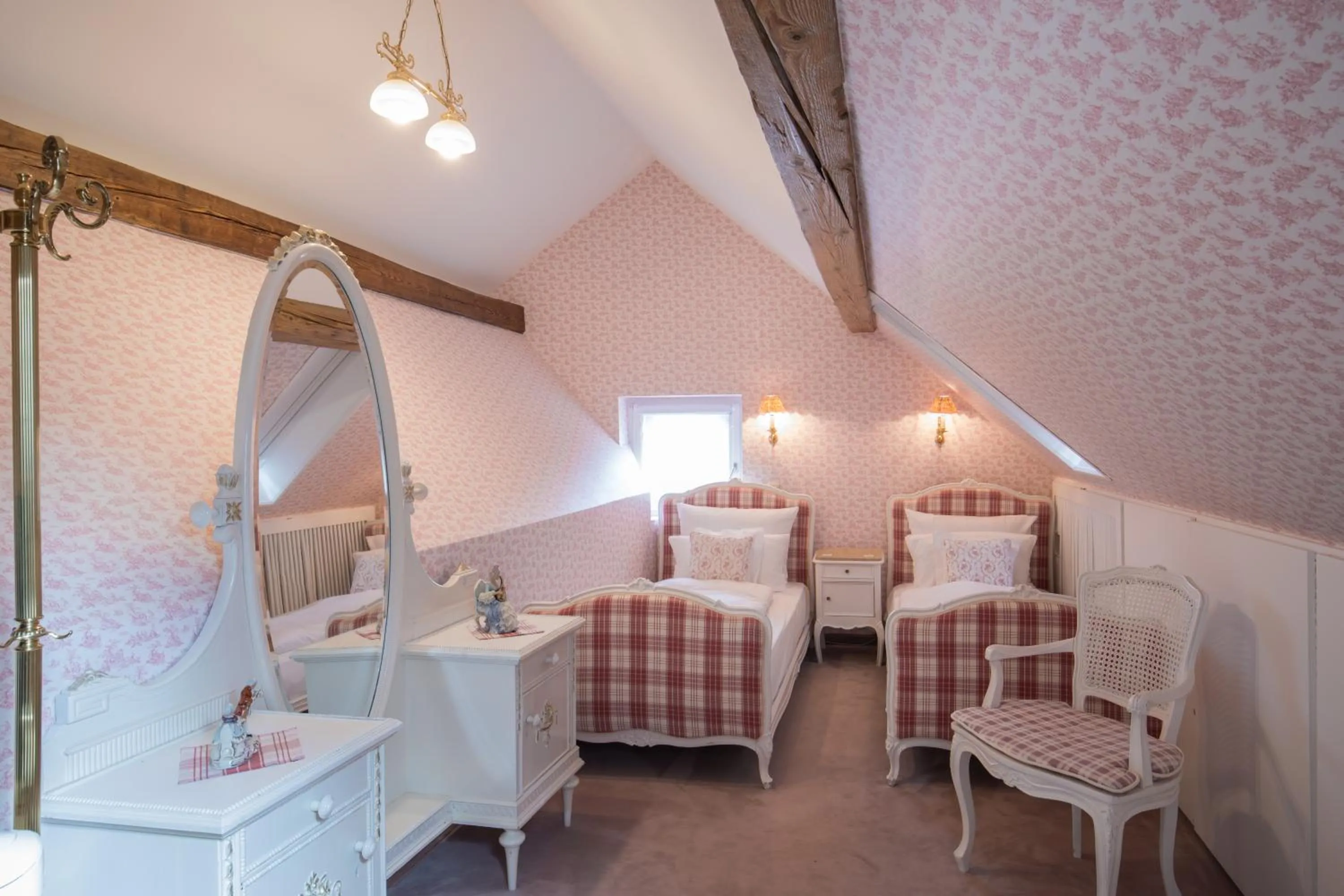 Bed in Hotel Der Kleine Prinz