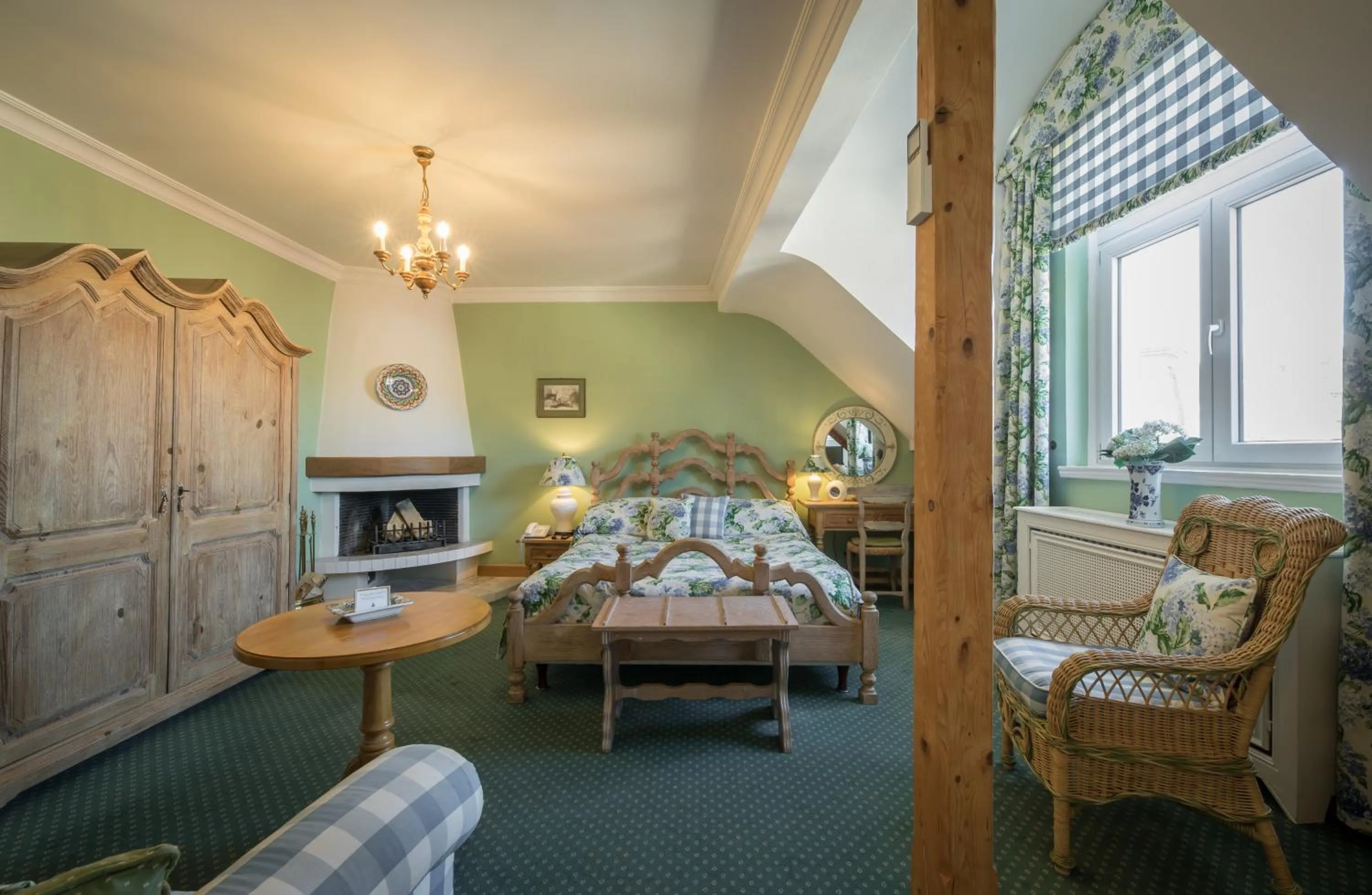 Bed in Hotel Der Kleine Prinz