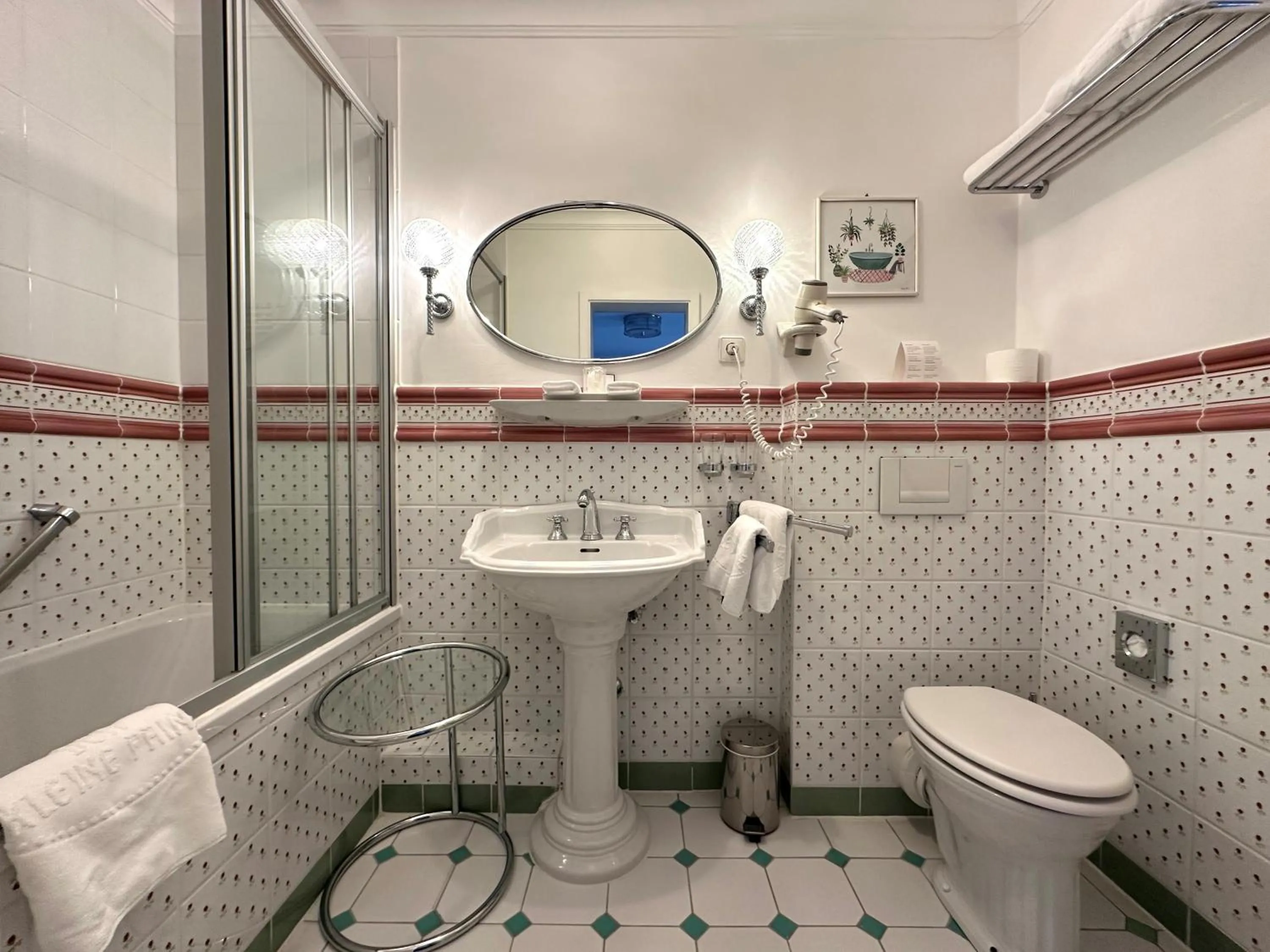 Shower in Hotel Der Kleine Prinz