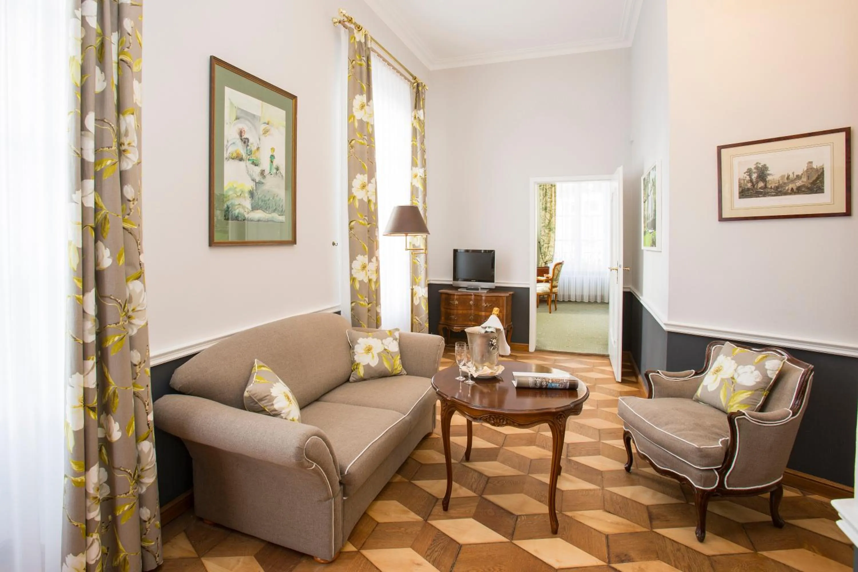 Living room in Hotel Der Kleine Prinz