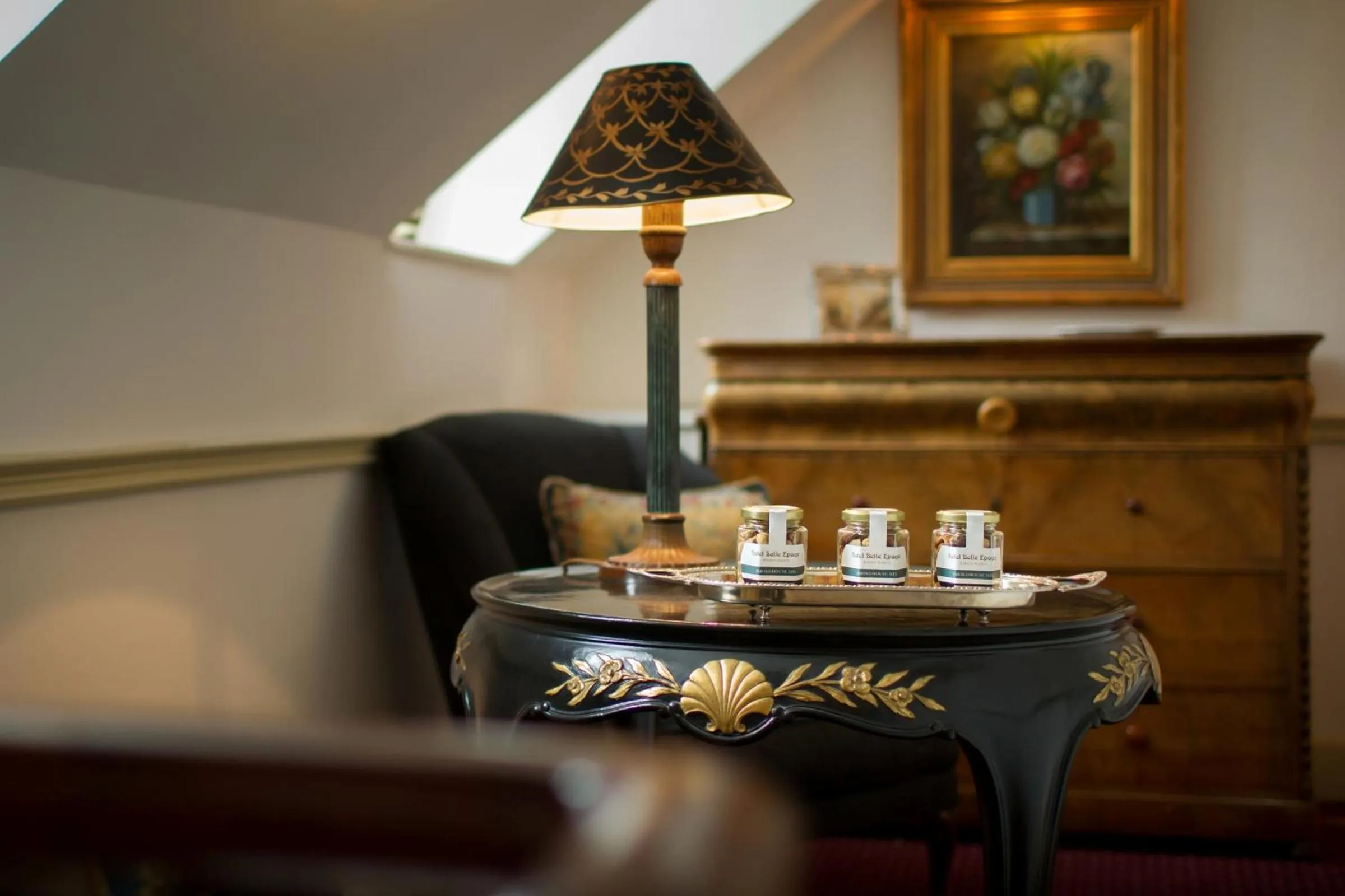 Decorative detail in Hotel Belle Epoque