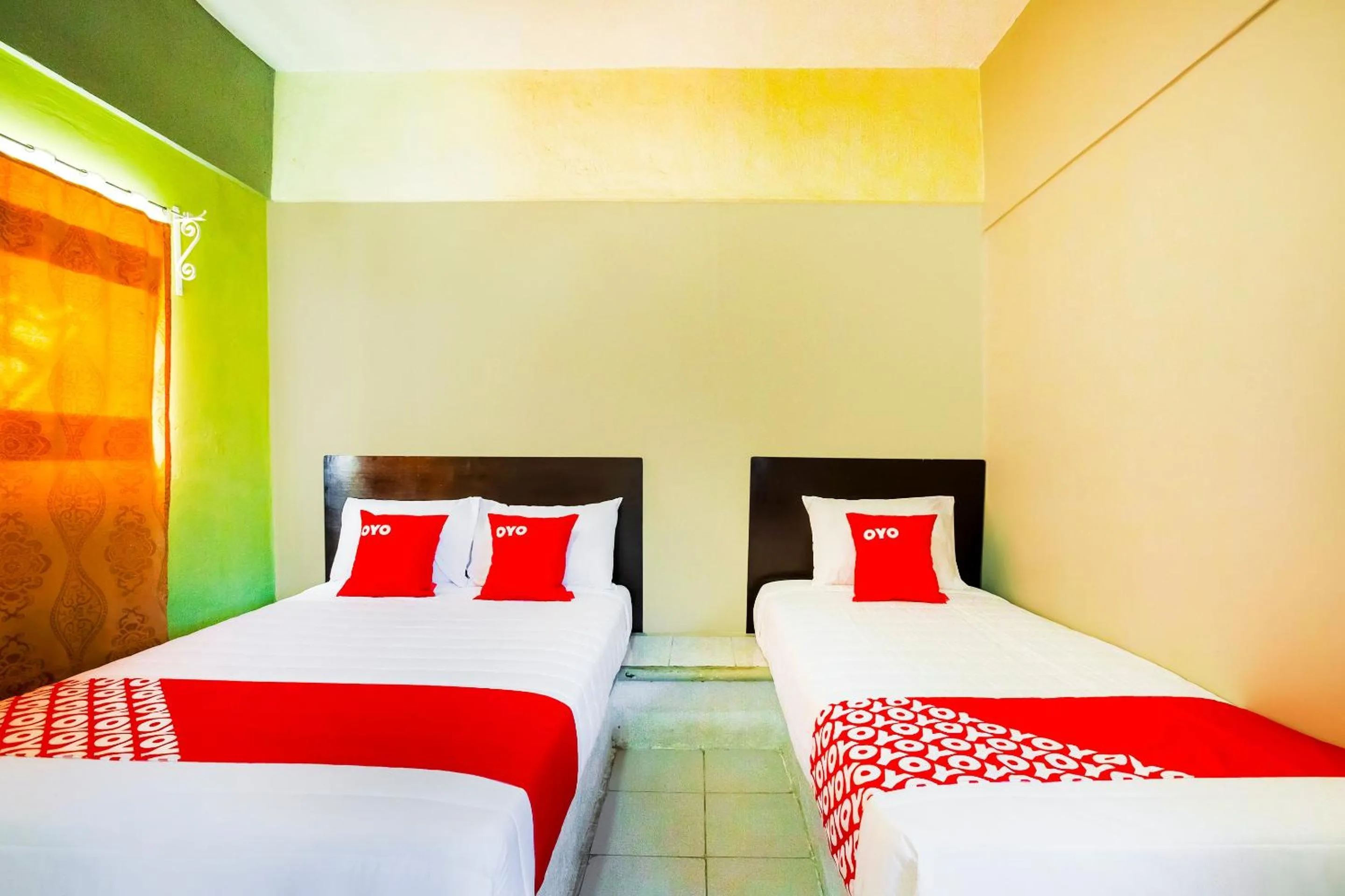 Bedroom, Bed in OYO Hotel Rey David, Oaxaca