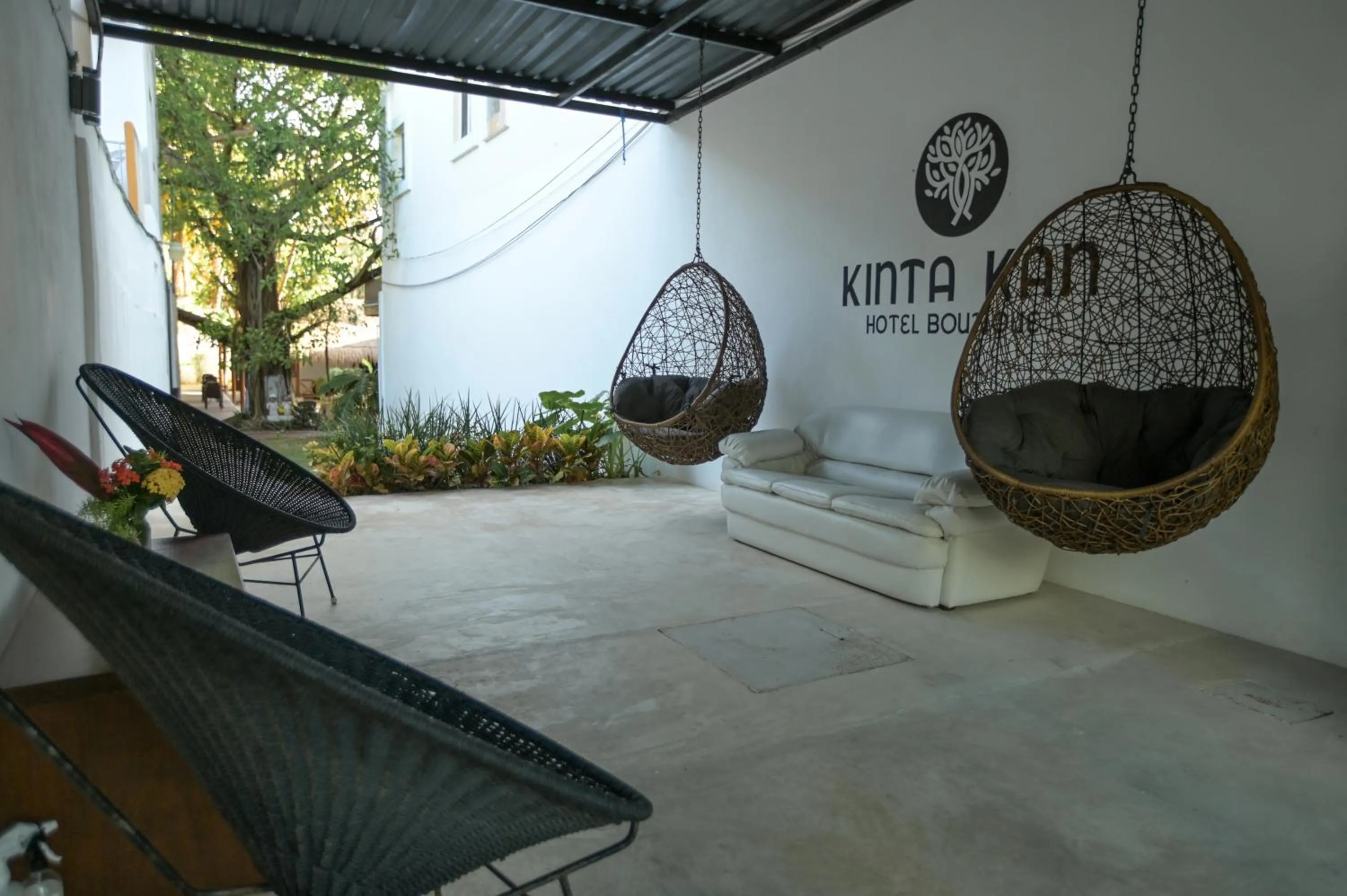 Lobby or reception in Kinta Kan Cabañas Hotel Playa del Carmen