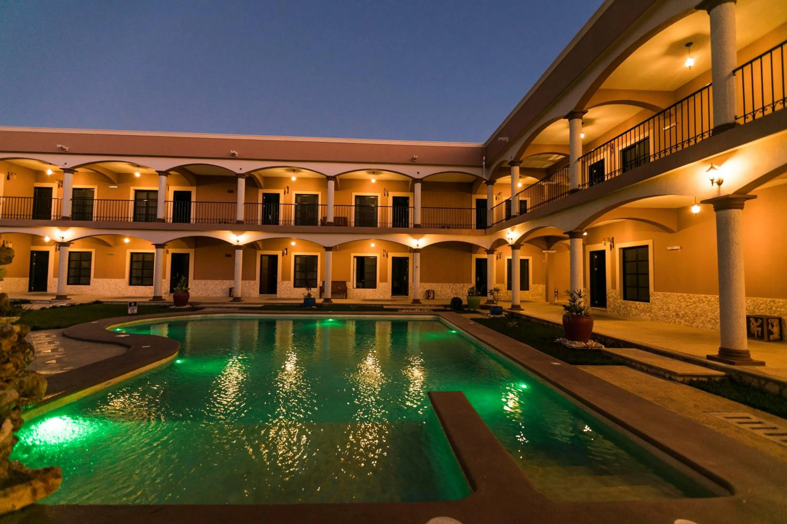 Property building in Hotel Los Frailes, Valladolid, Yucatán