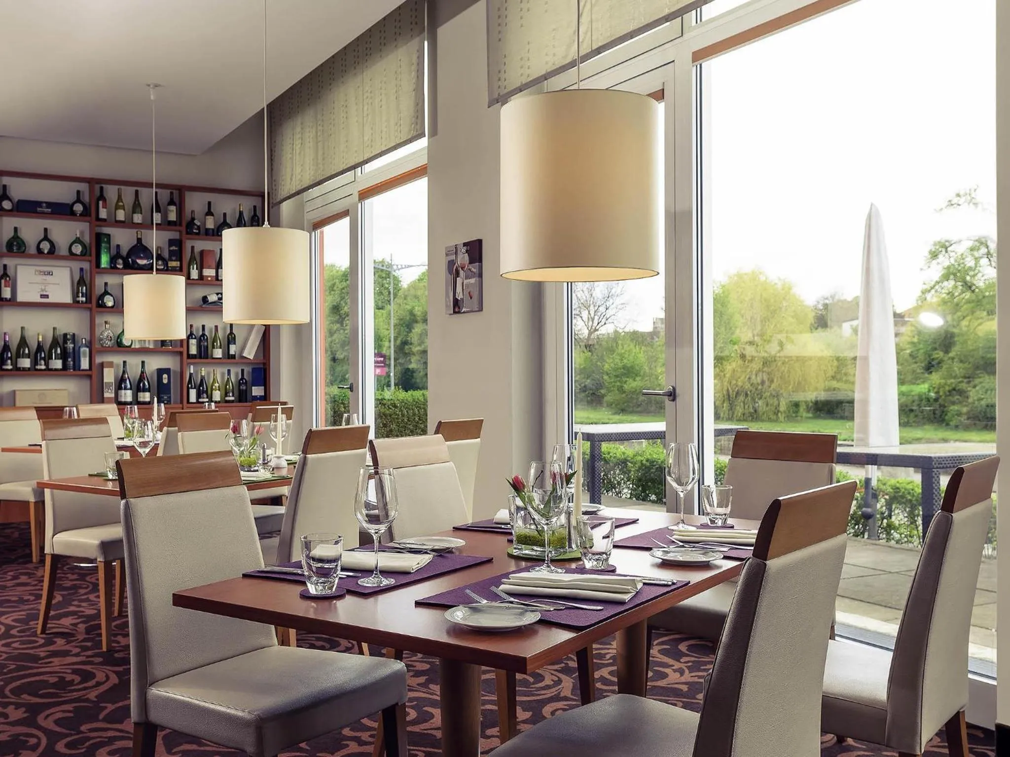 Restaurant/places to eat in Mercure Hotel Schweinfurt Maininsel