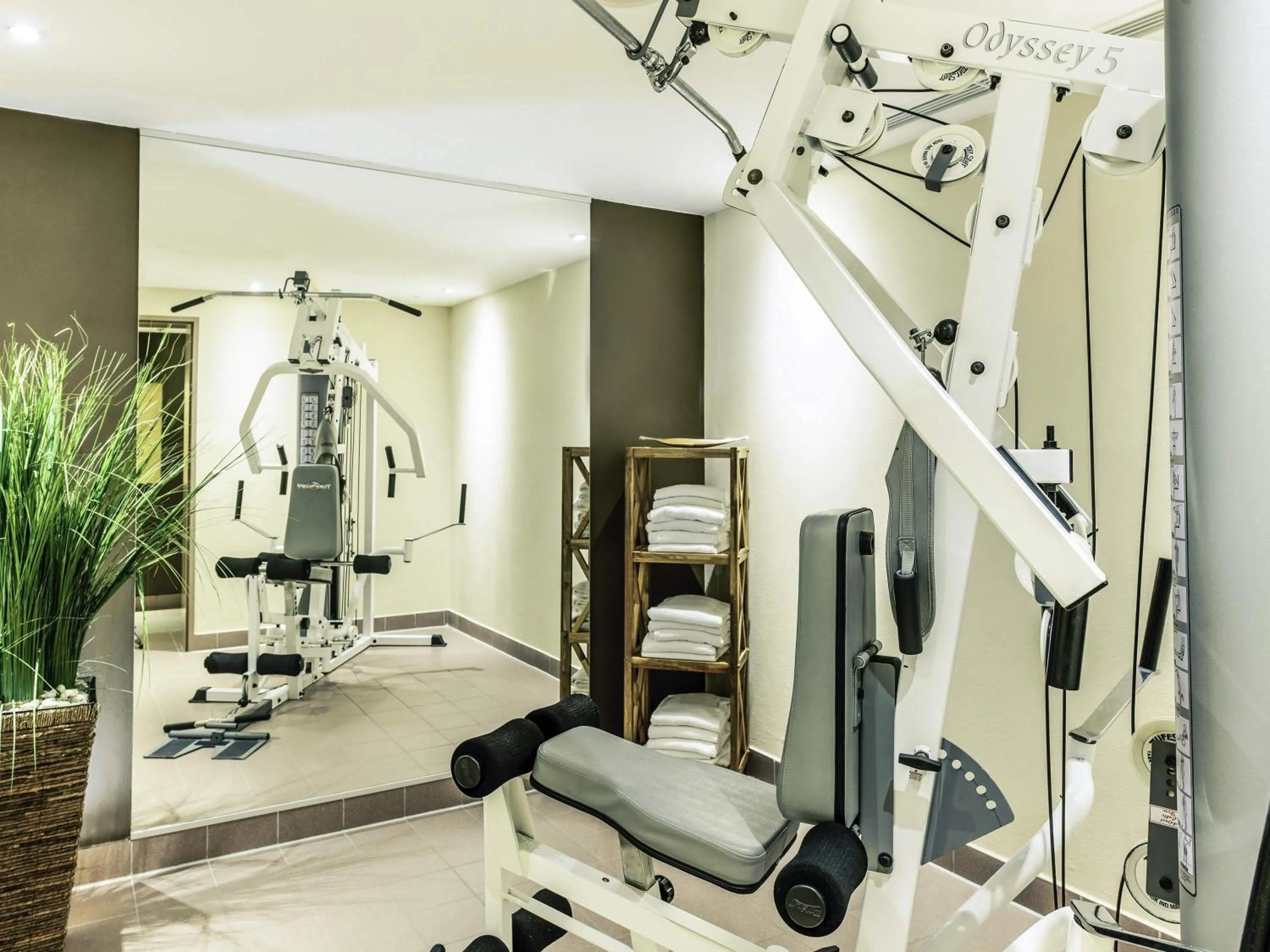 Fitness centre/facilities in Mercure Hotel Schweinfurt Maininsel