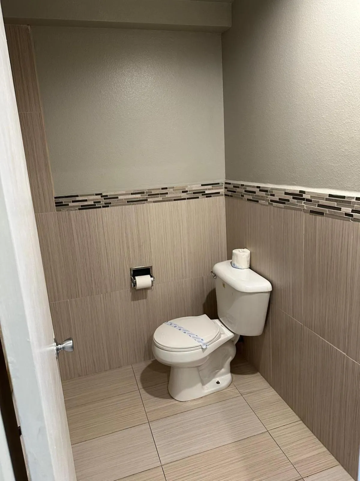 Bathroom in Heritage inn and suites