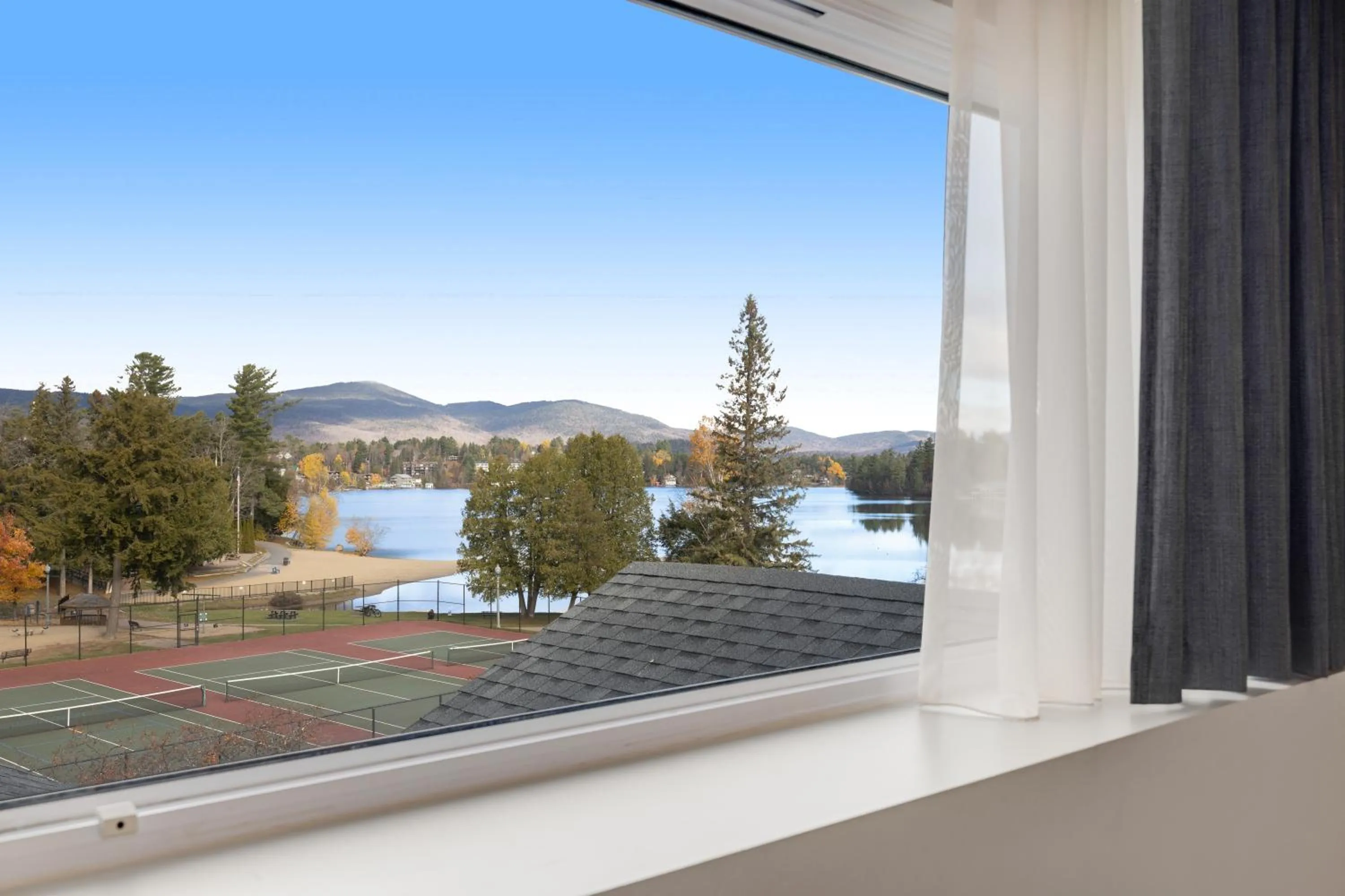 Lake view in Lake Placid Inn Boutique Hotel