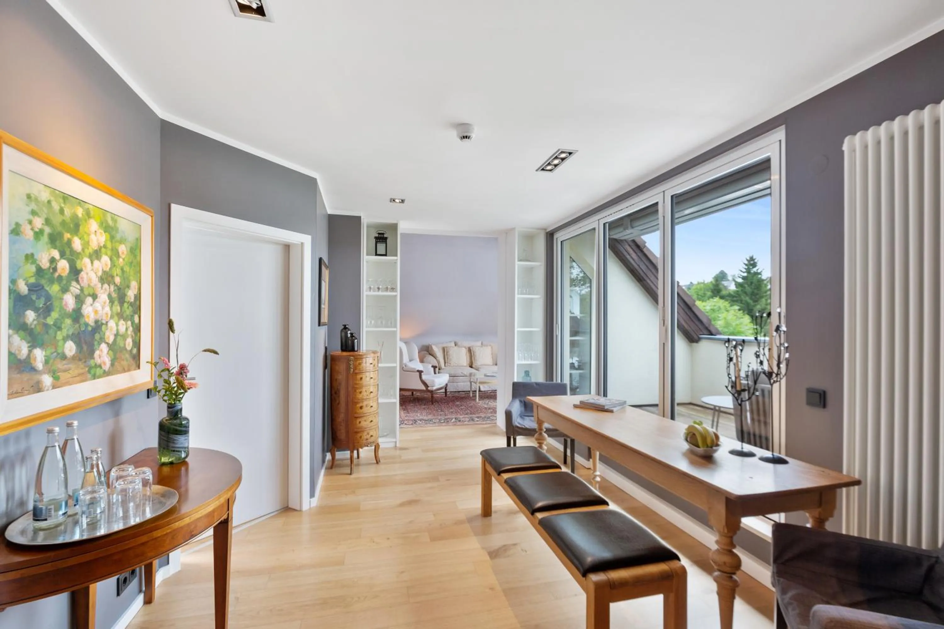 Living room in Hotel Rosengarten