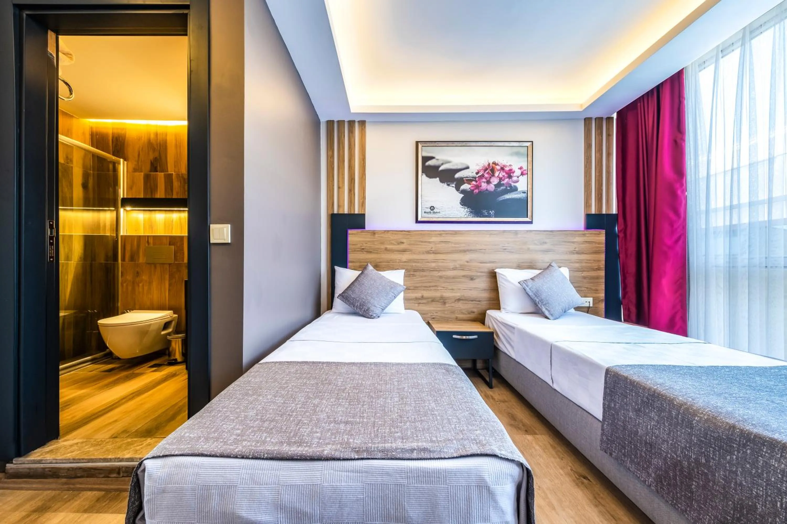 Bedroom, Bed in RUSH HOTEL İSTANBUL