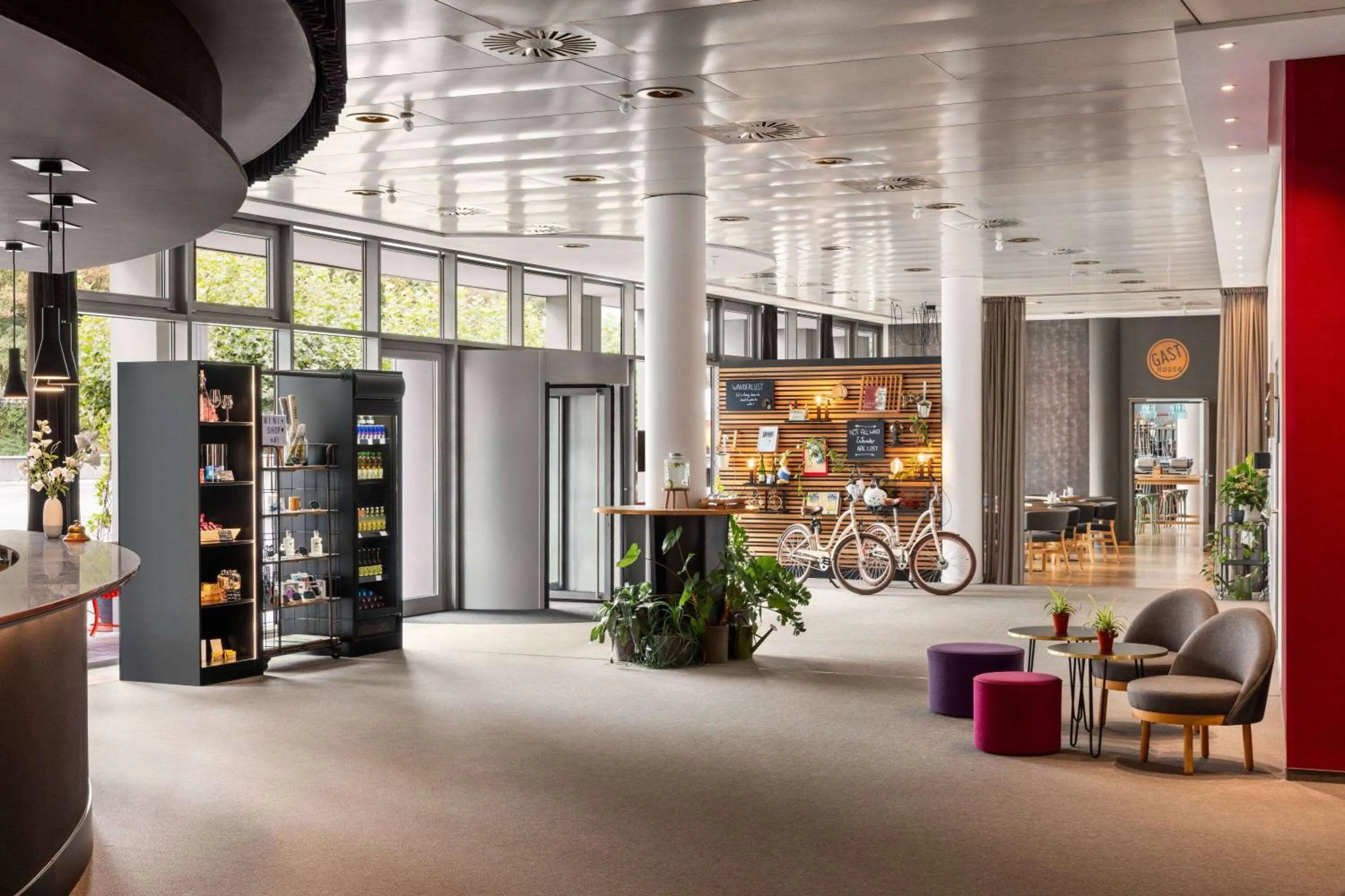 Lobby or reception in Vienna House Easy by Wyndham Trier