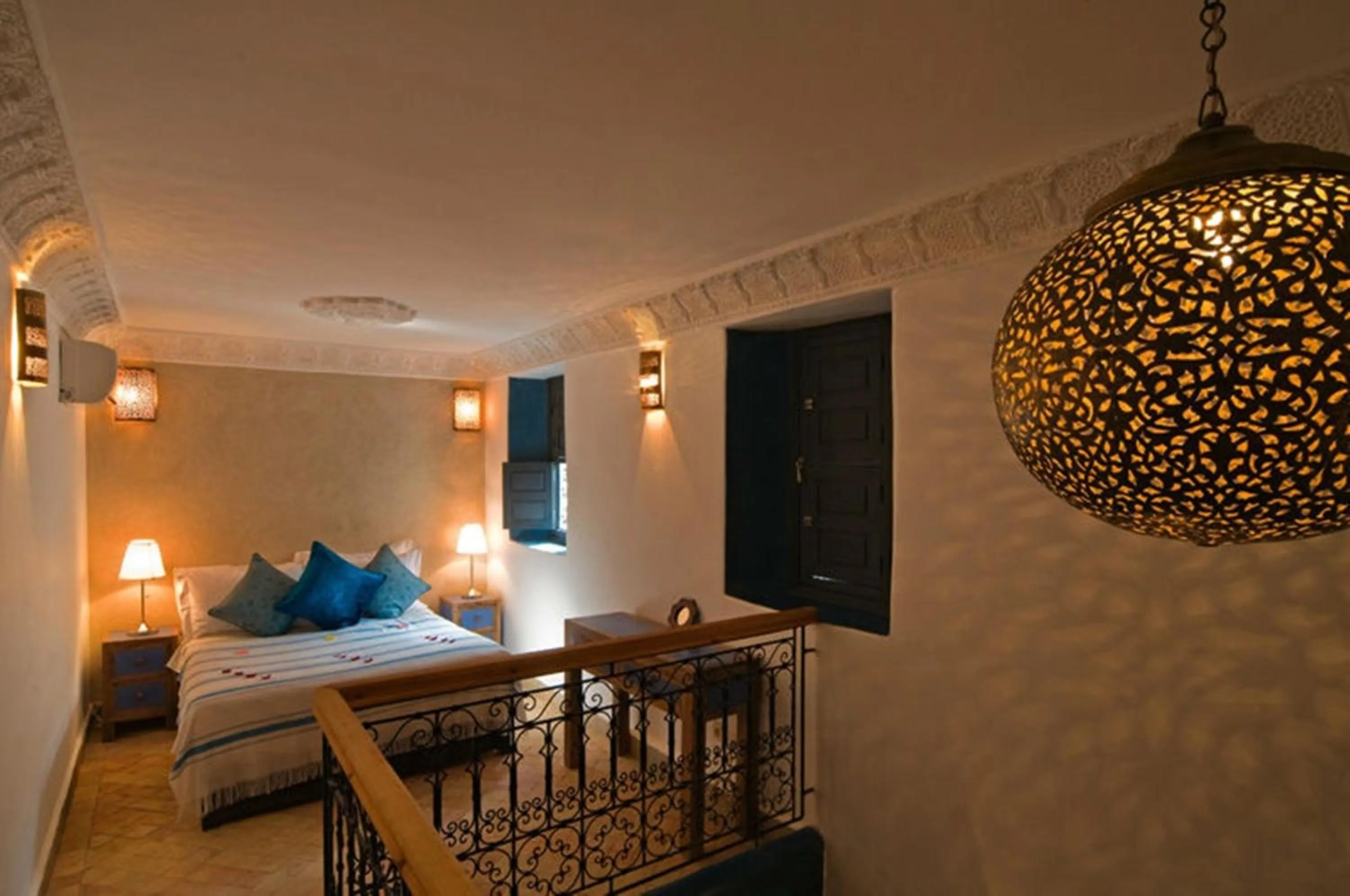 Bedroom, Bed in Riad Cinnamon by Marrakech Riad