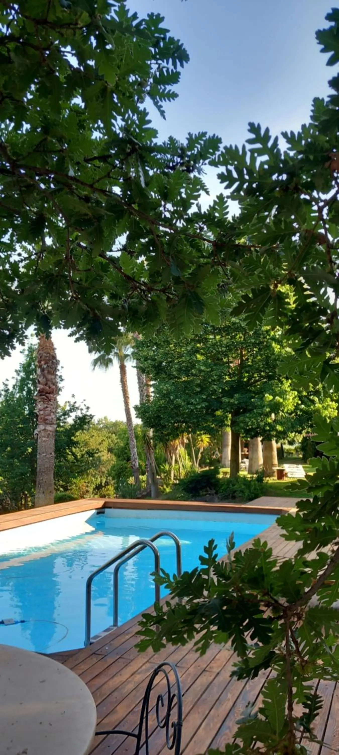 Pool view in Il Casale Del Sogno