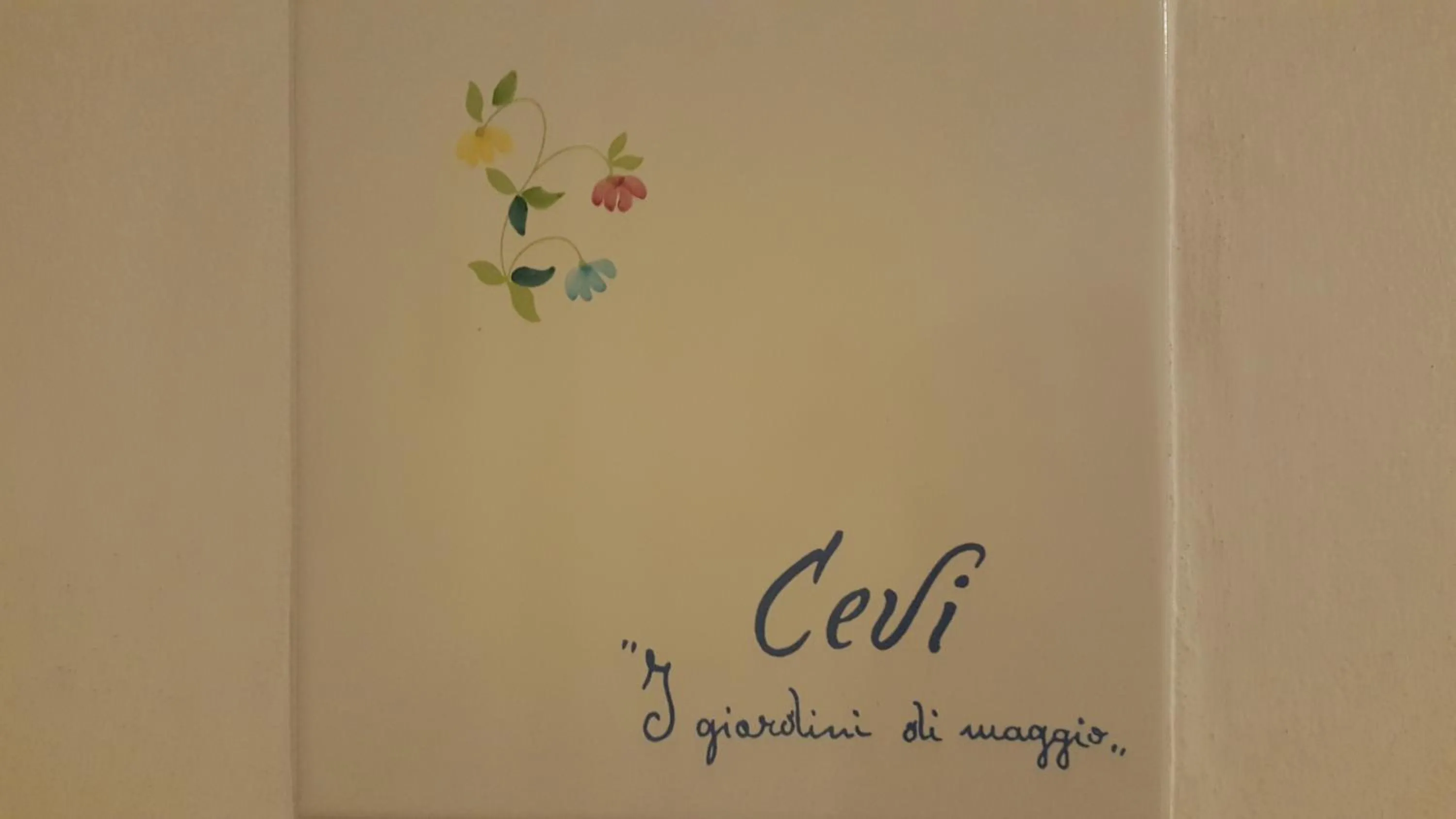 Decorative detail in Il Casale Del Sogno