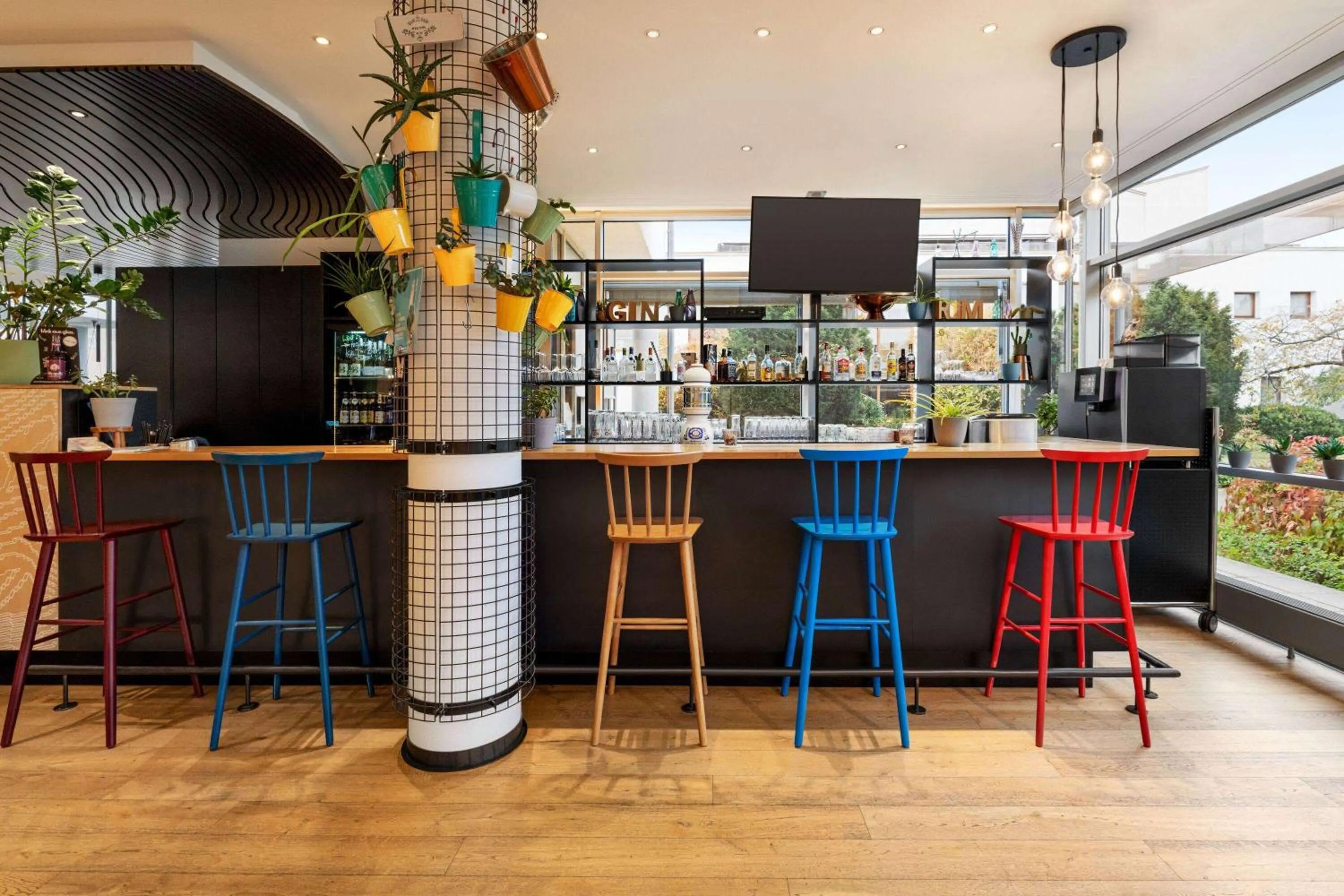 Lounge or bar in Vienna House Easy by Wyndham Günzburg