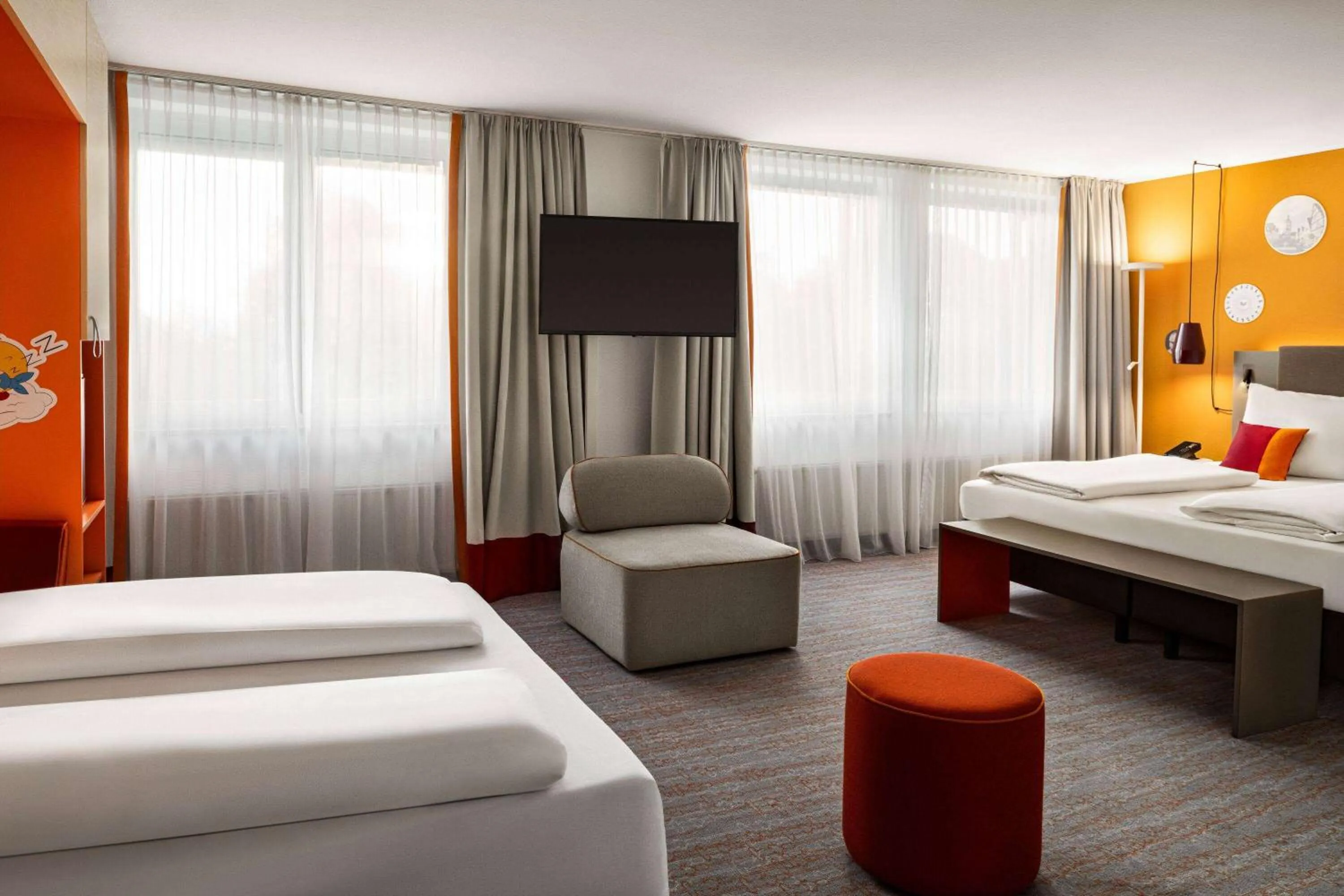 Photo of the whole room, Bed in Vienna House Easy by Wyndham Günzburg