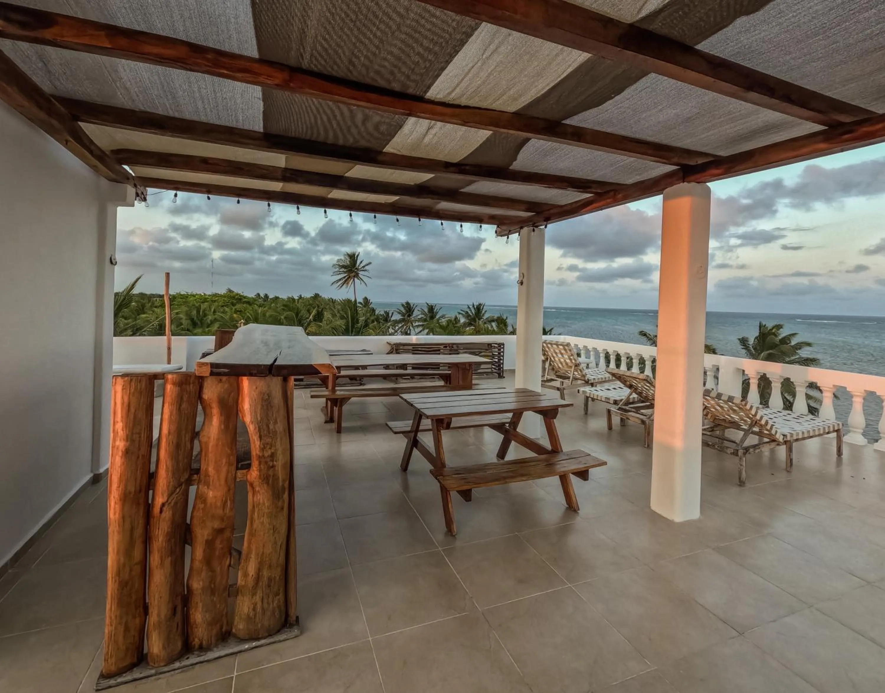 Balcony/Terrace in Caribbean Casa Blanca