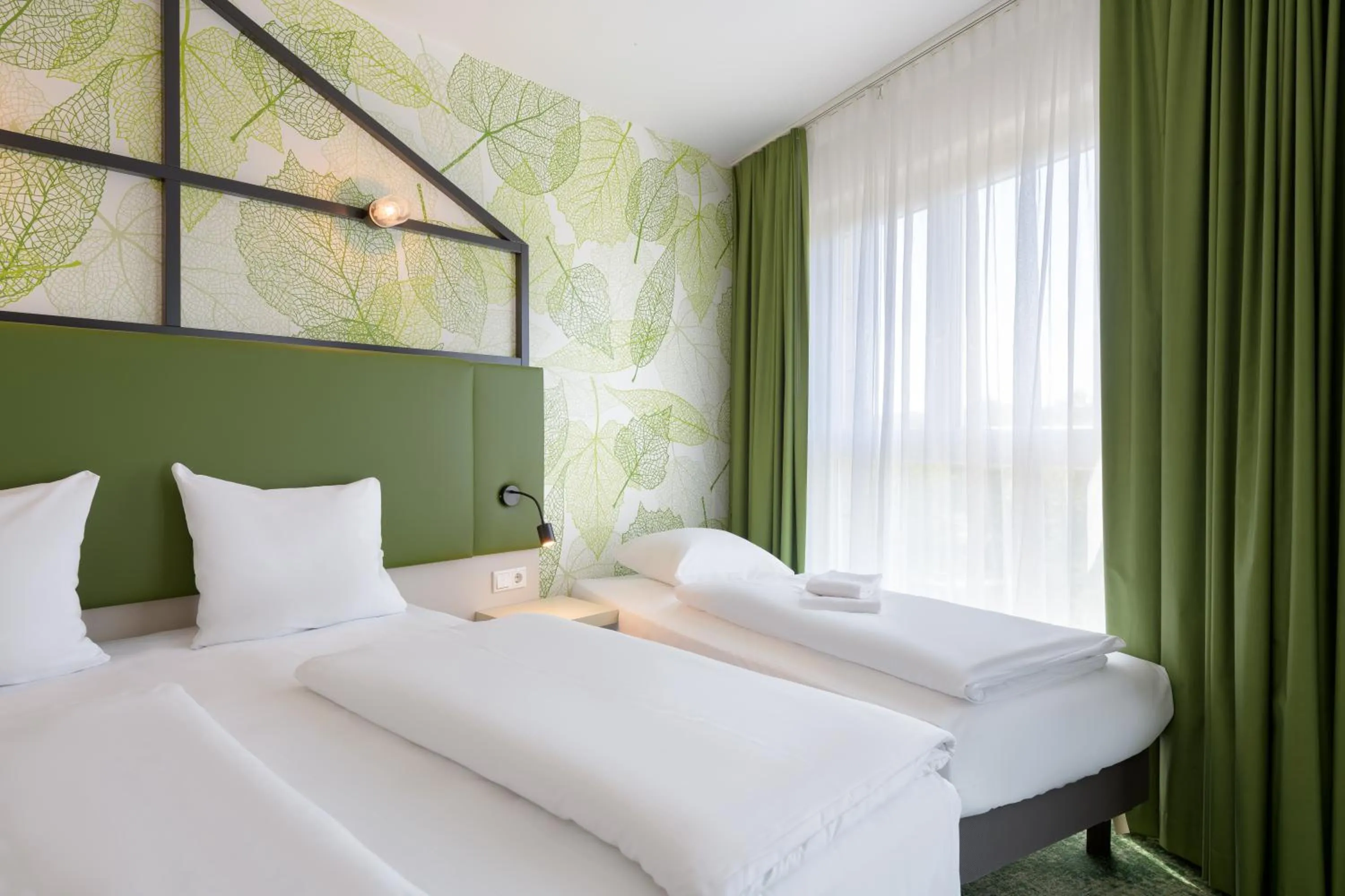 Bed in Mercure Hotel Hannover Mitte