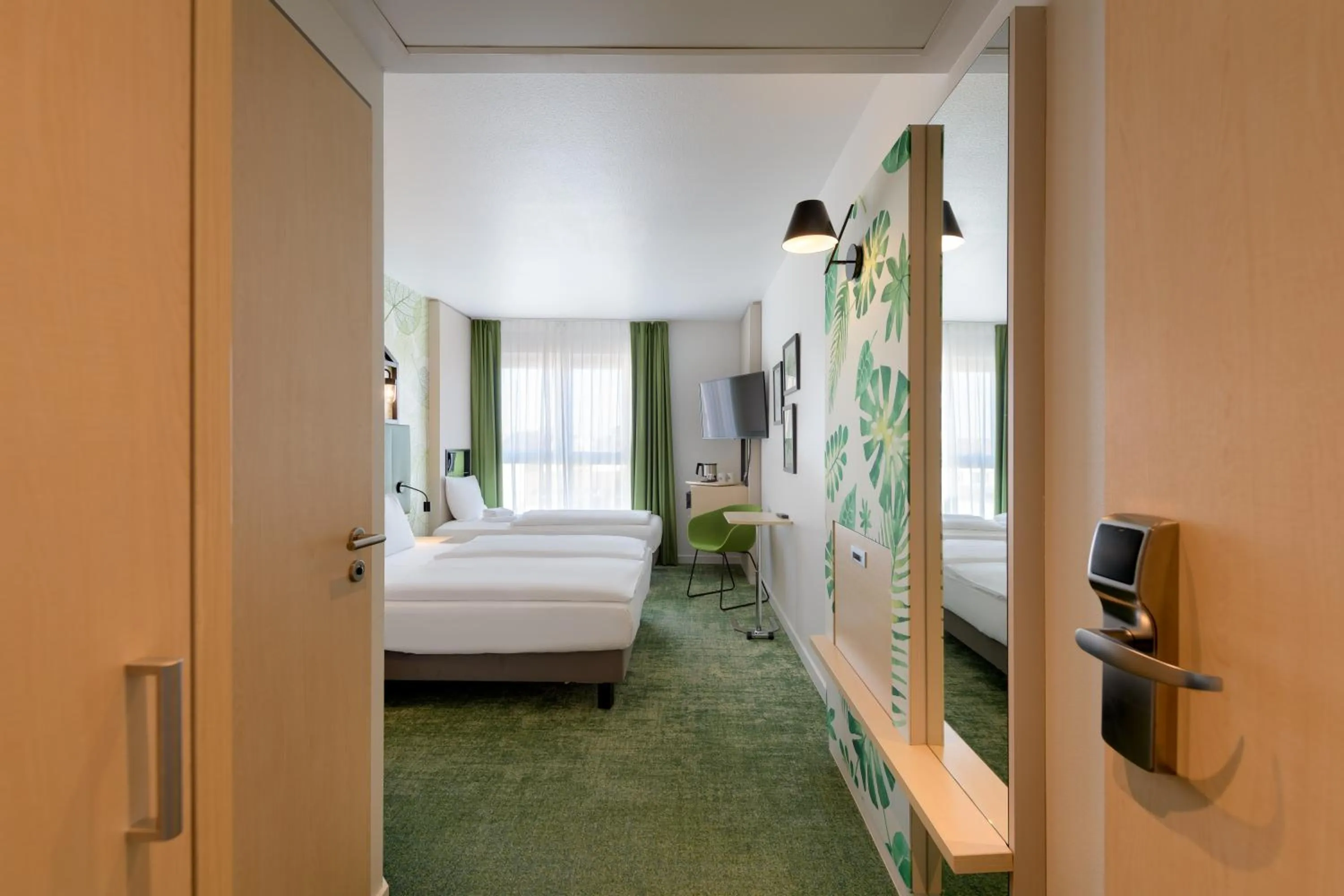 Bed in Mercure Hotel Hannover Mitte