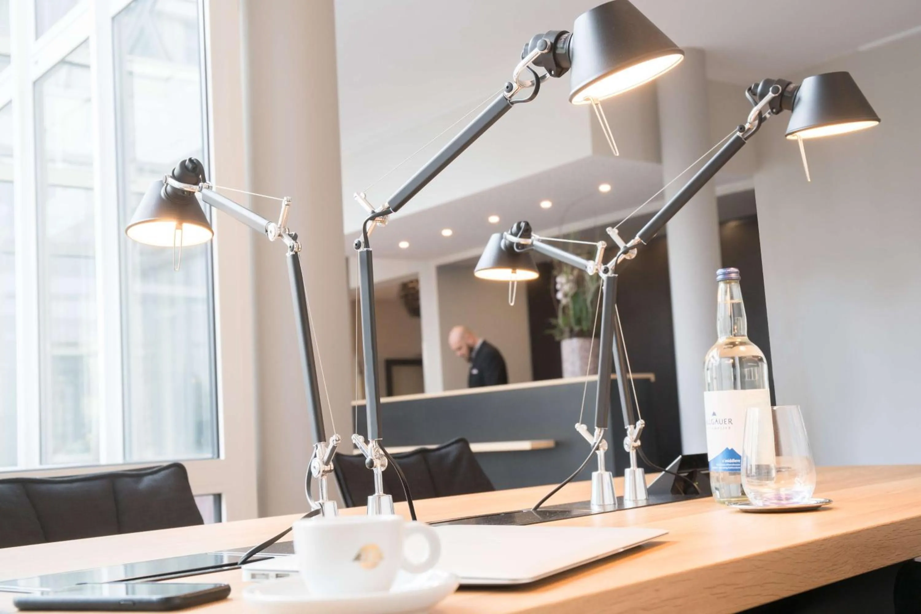 Lobby or reception in SCOTTY & EMILY Hotel Ulm