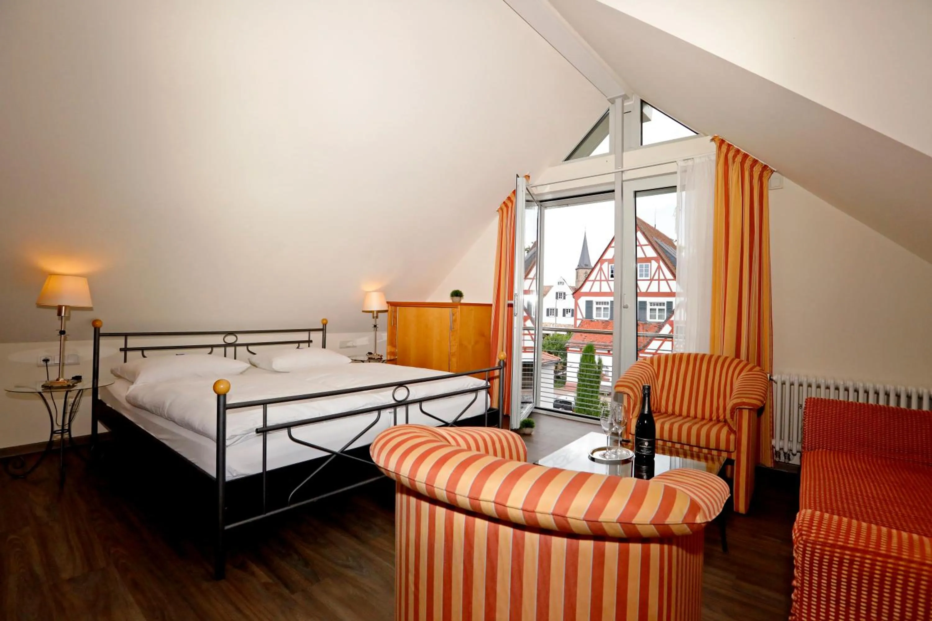 Bed in Landhotel Altes Wasserwerk GbR