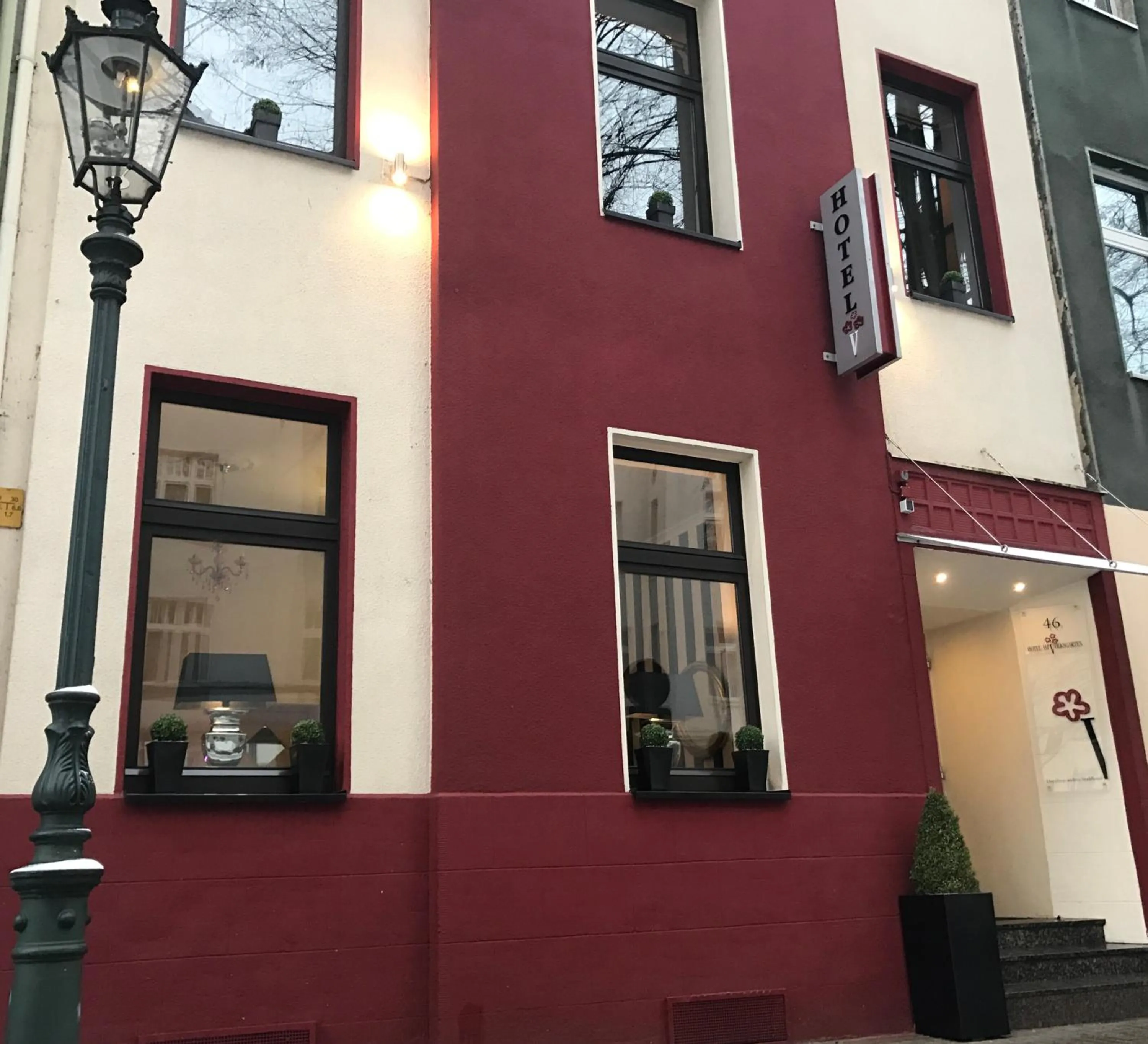 Property building in Hotel Am Volksgarten