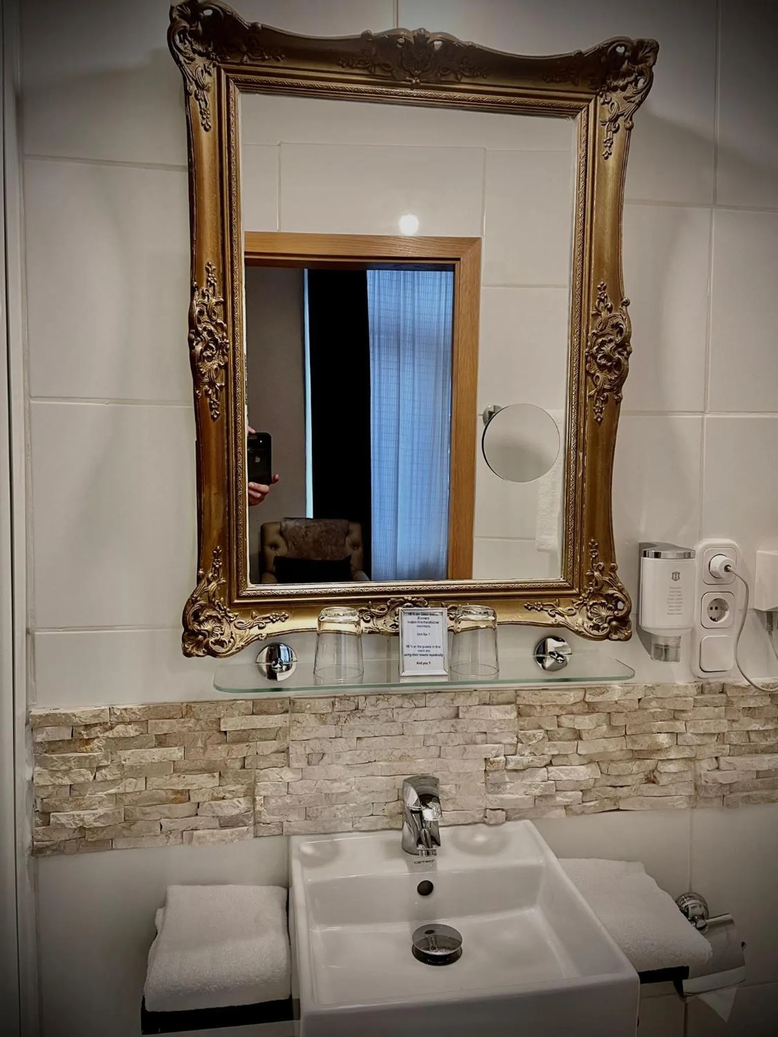 Bathroom in Hotel Am Volksgarten