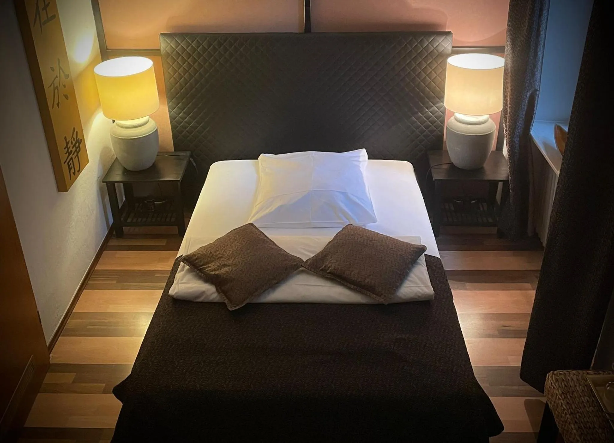 Bed in Hotel Am Volksgarten