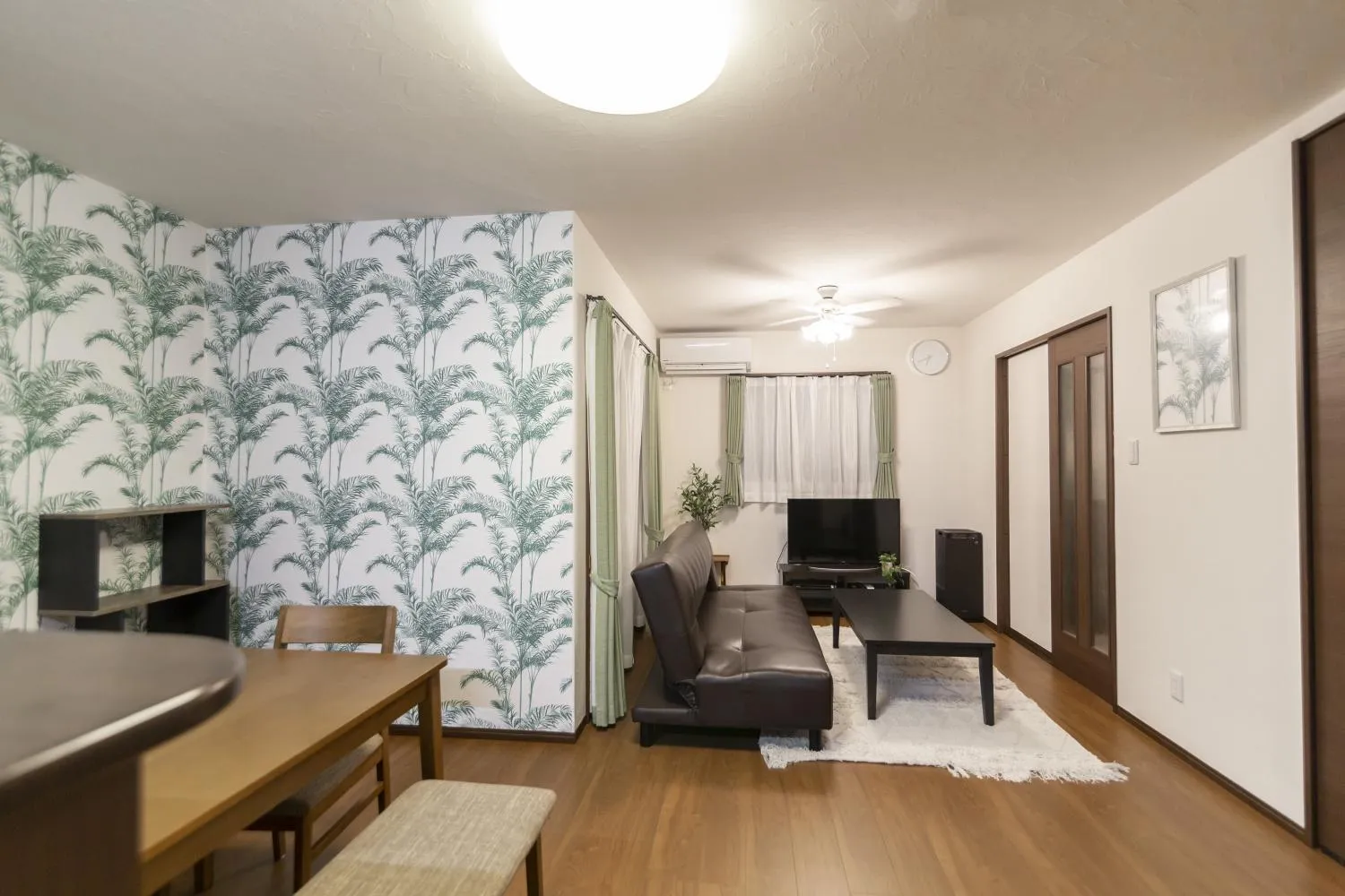 Living room in Ocean Front Maezato