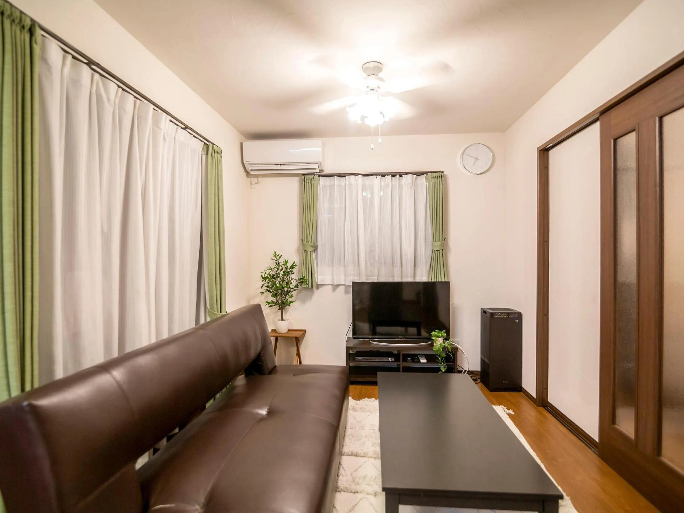 Living room in Ocean Front Maezato