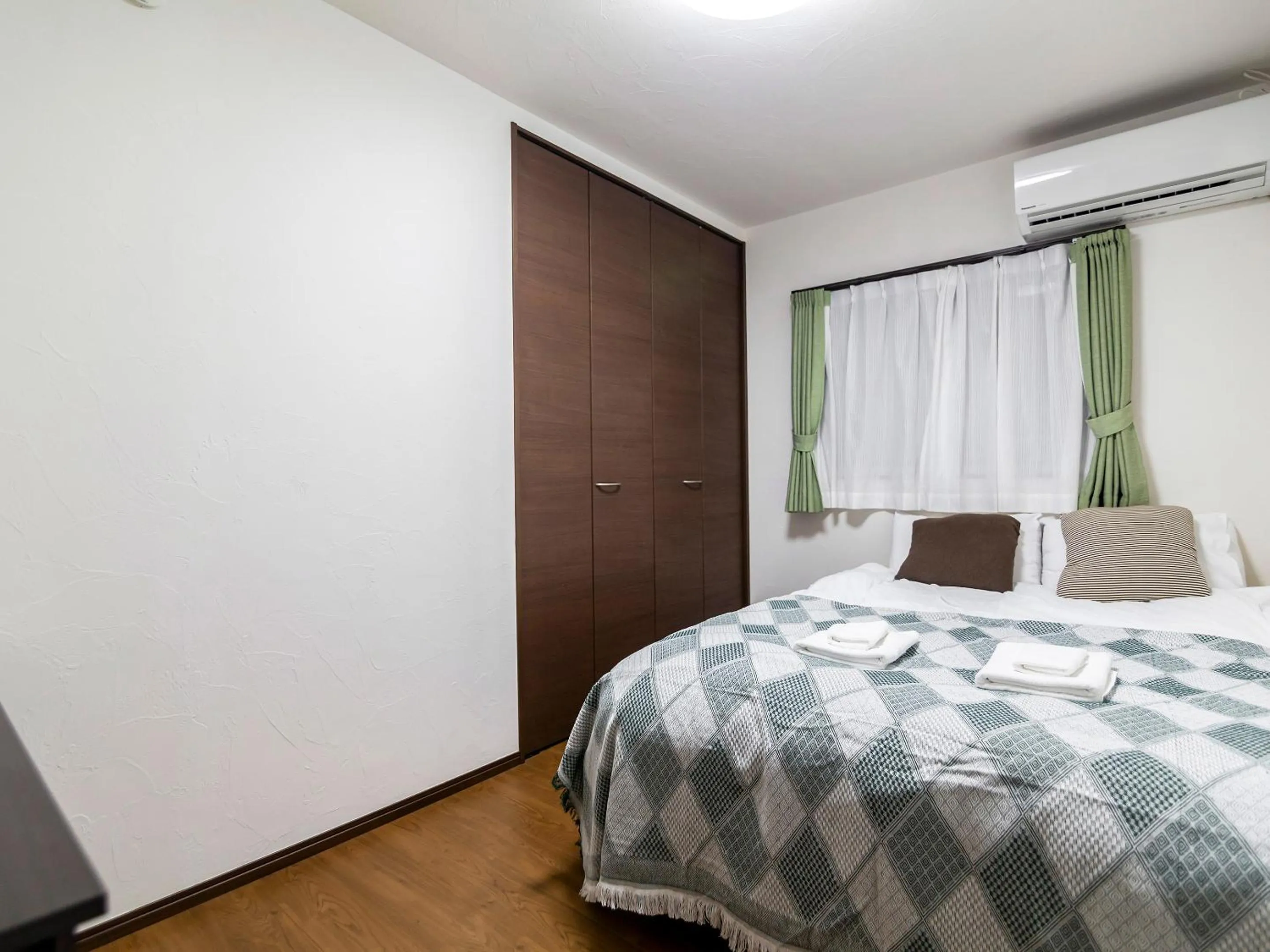 Bedroom, Bed in Ocean Front Maezato