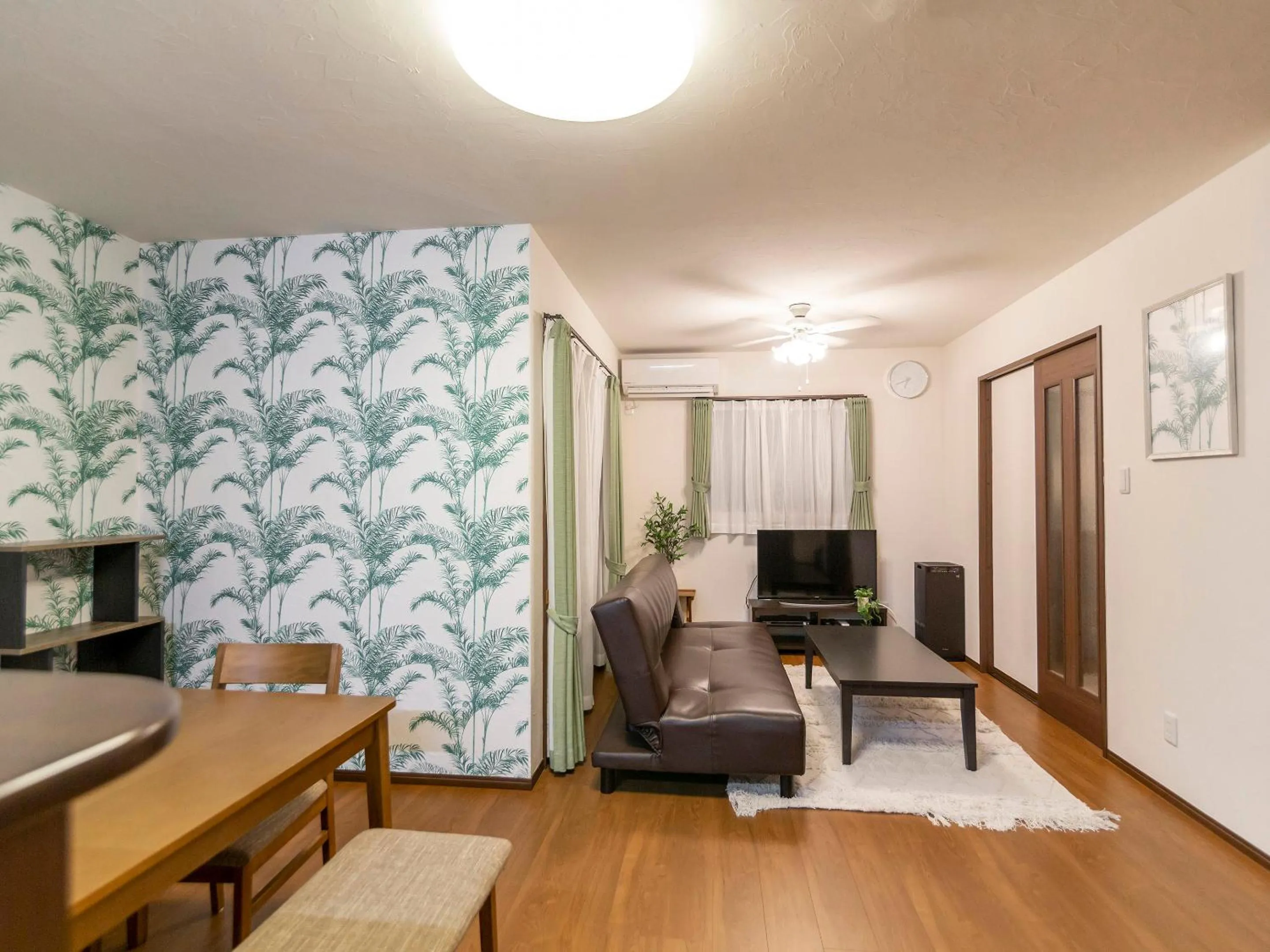 Living room in Ocean Front Maezato