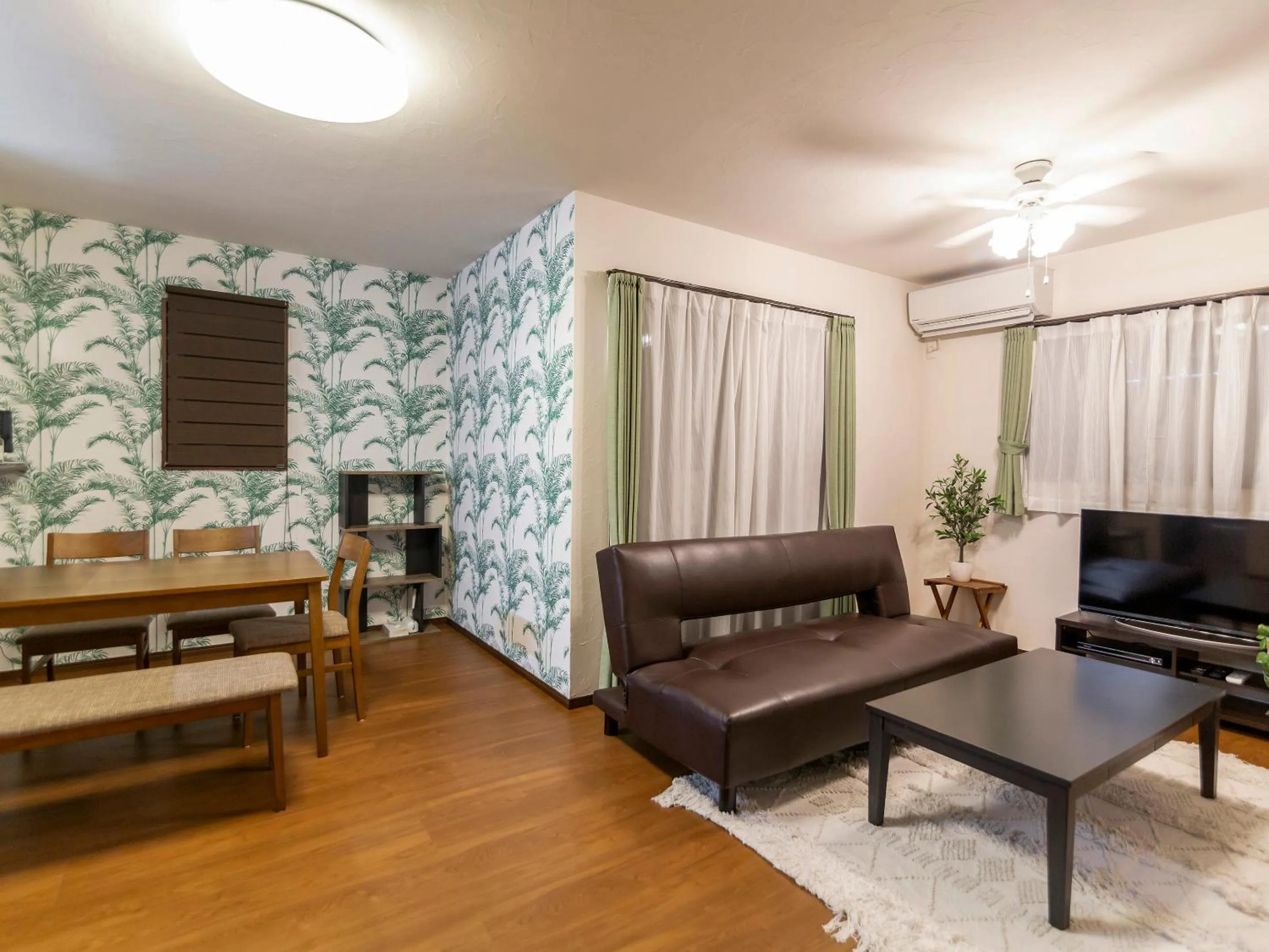Living room in Ocean Front Maezato