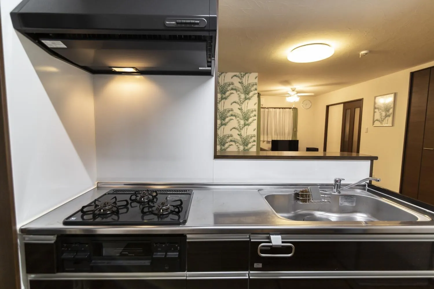 stove in Ocean Front Maezato