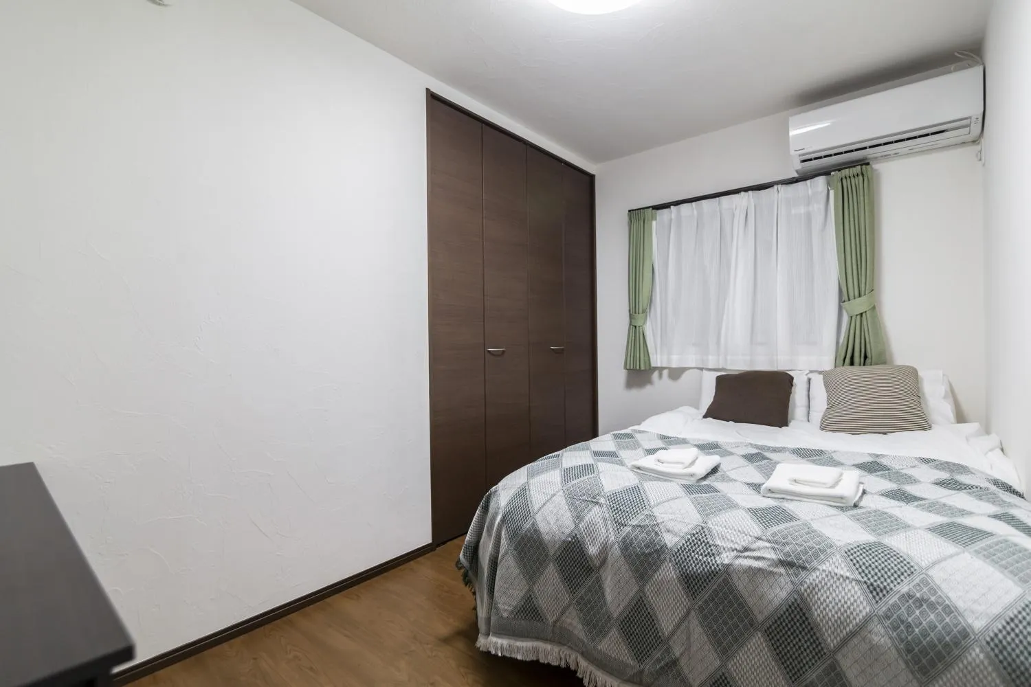 Bedroom, Bed in Ocean Front Maezato