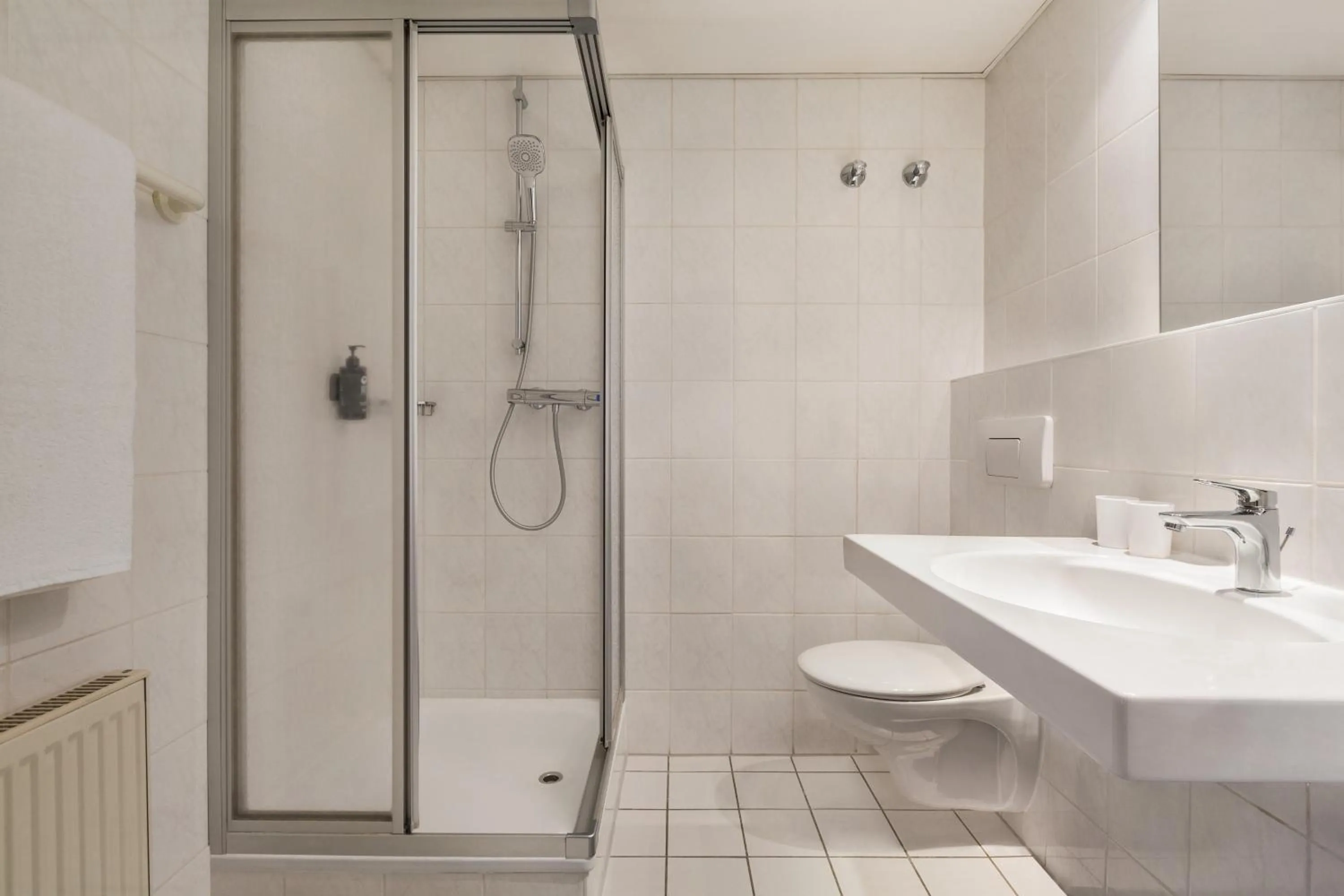Shower in Ramada by Wyndham Halle-Leipzig