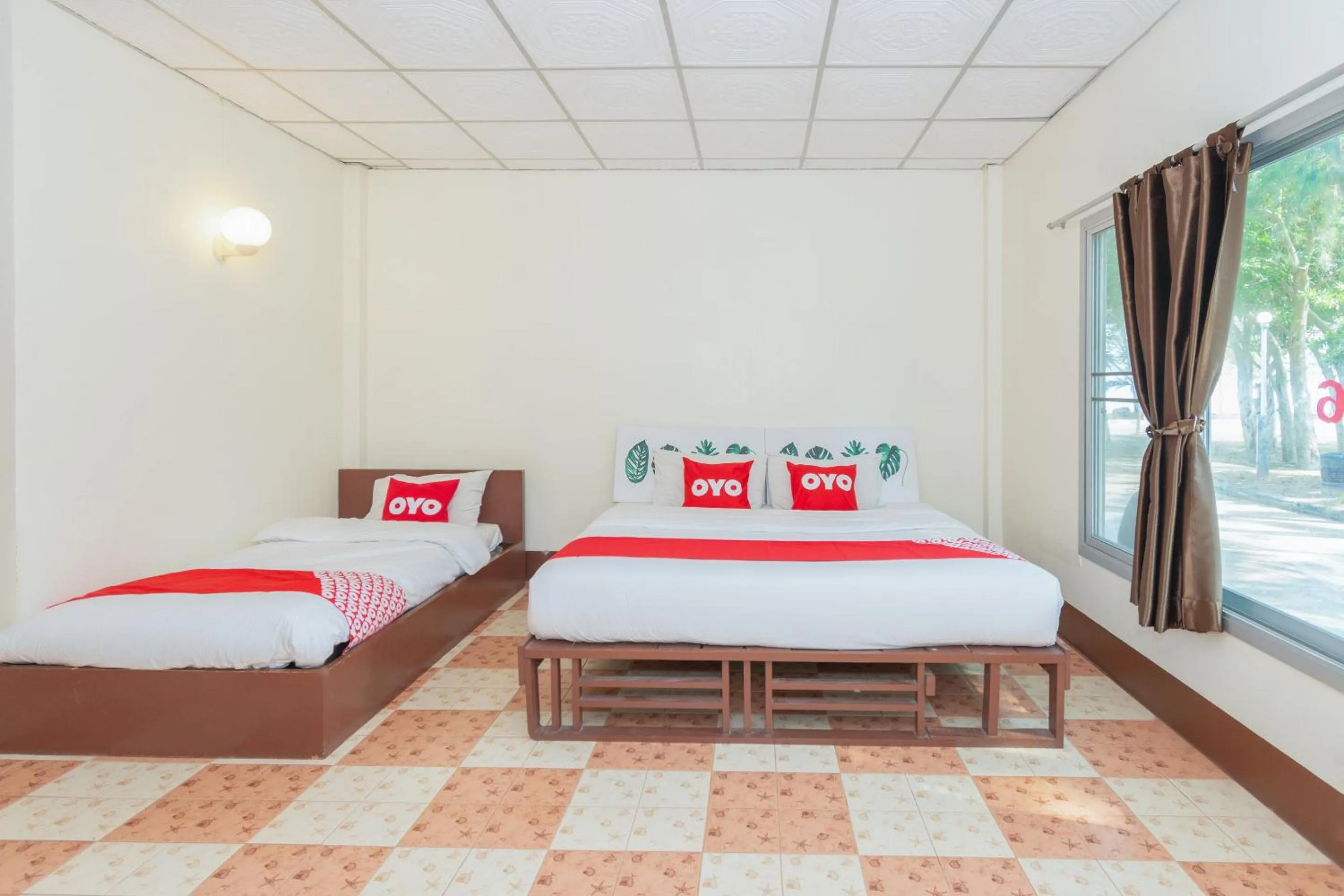 Bedroom in Koh Lak Resort