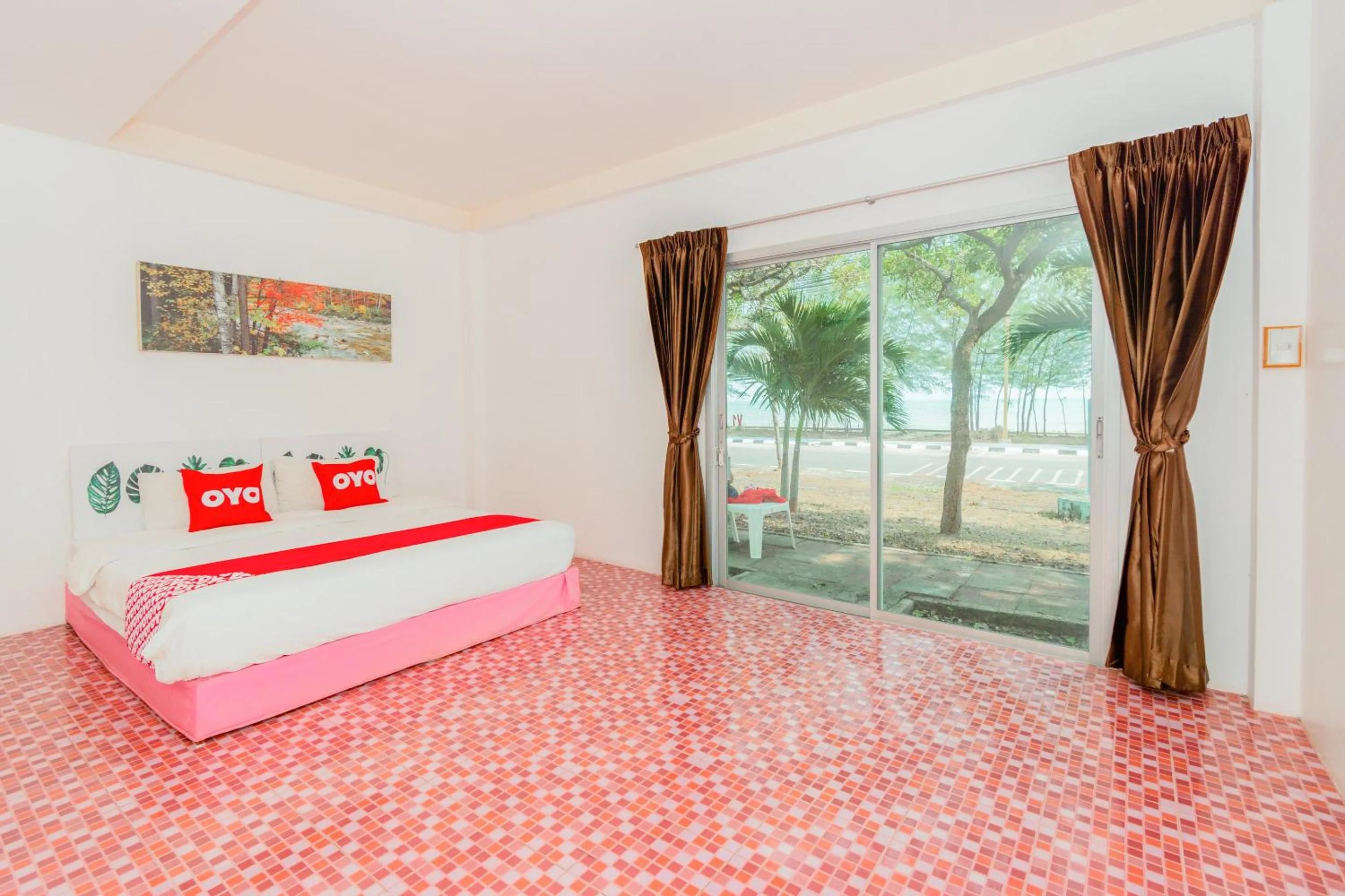 Bedroom in Koh Lak Resort