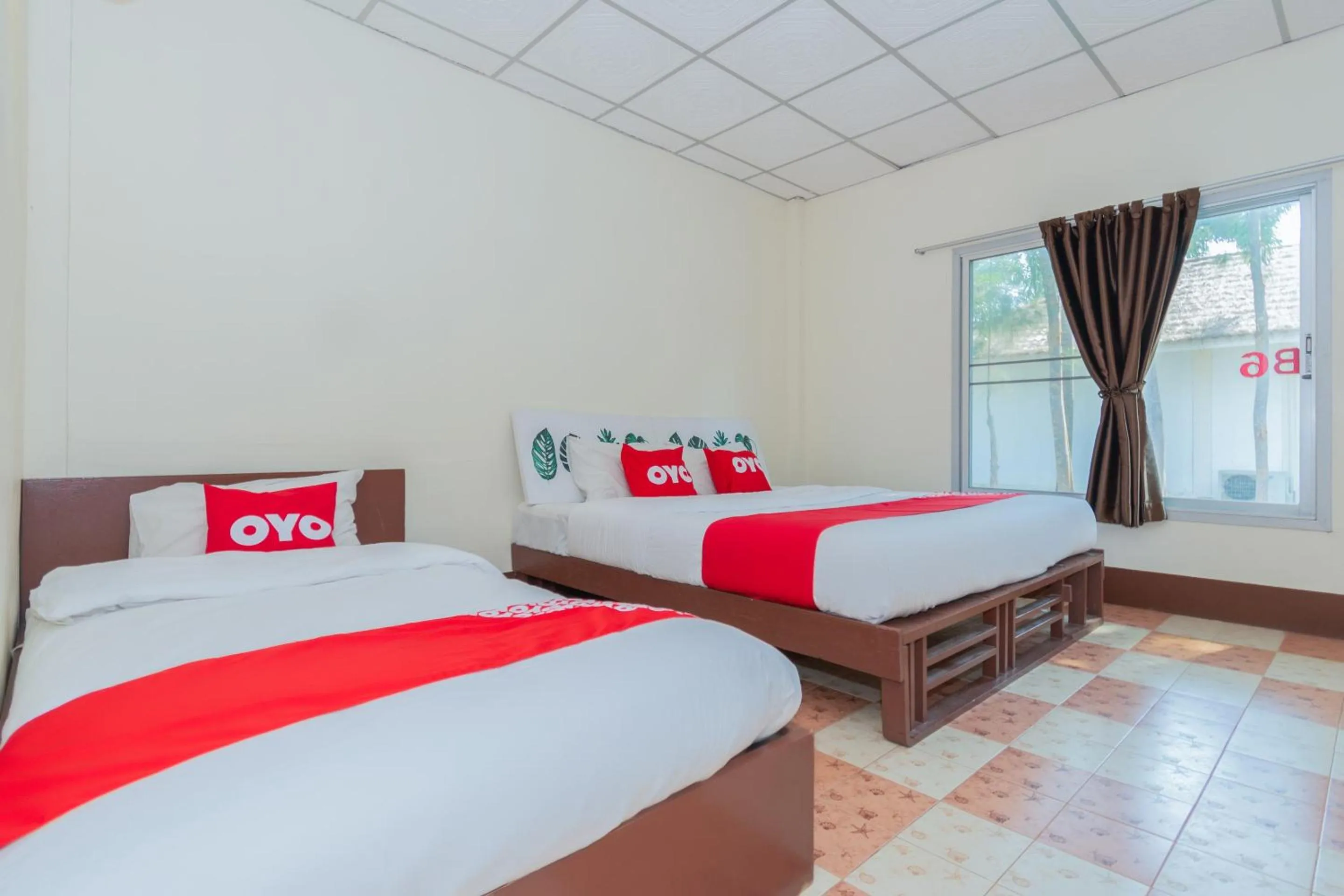 Bedroom in Koh Lak Resort