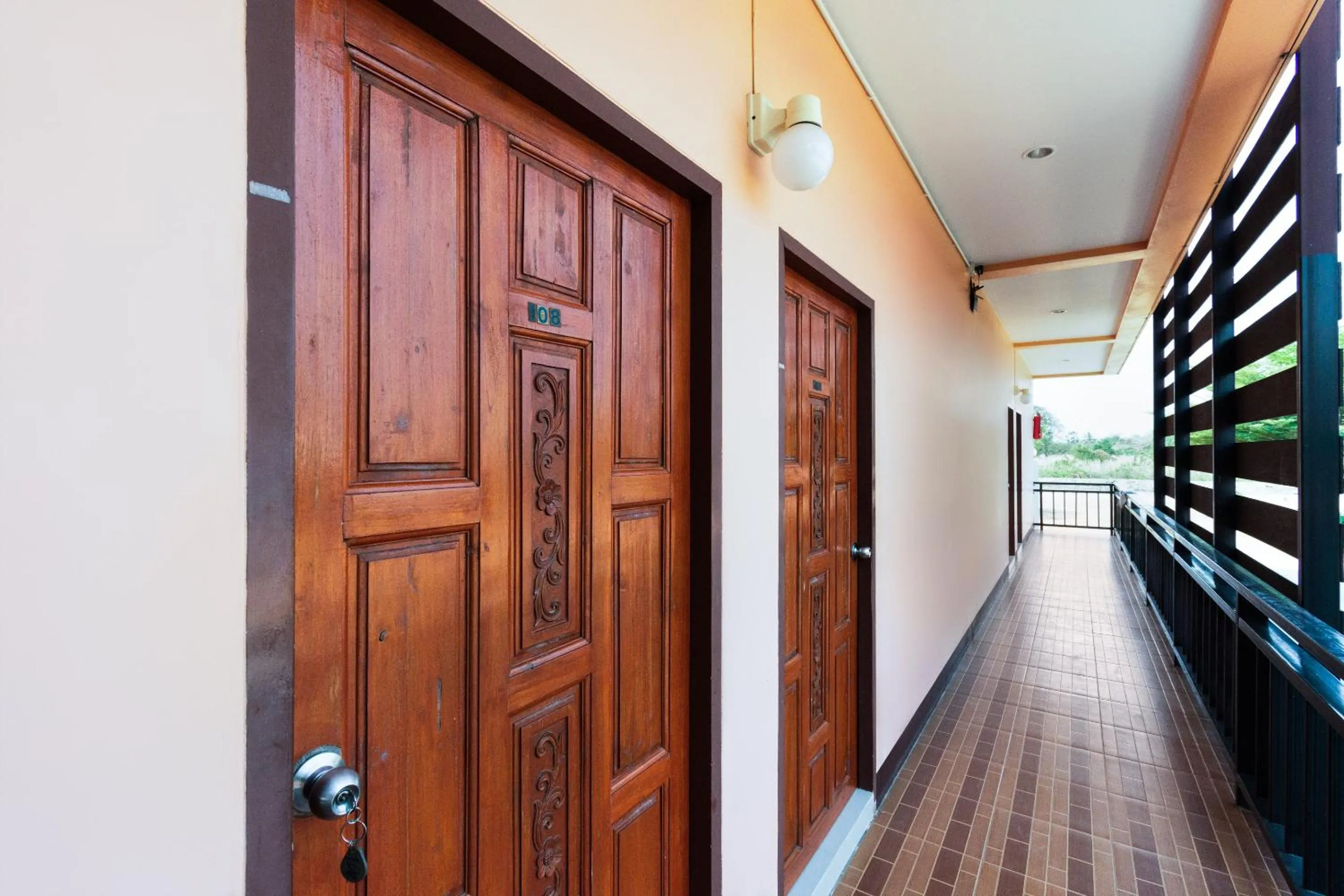 Balcony/Terrace in OYO 628 Dao Krajang