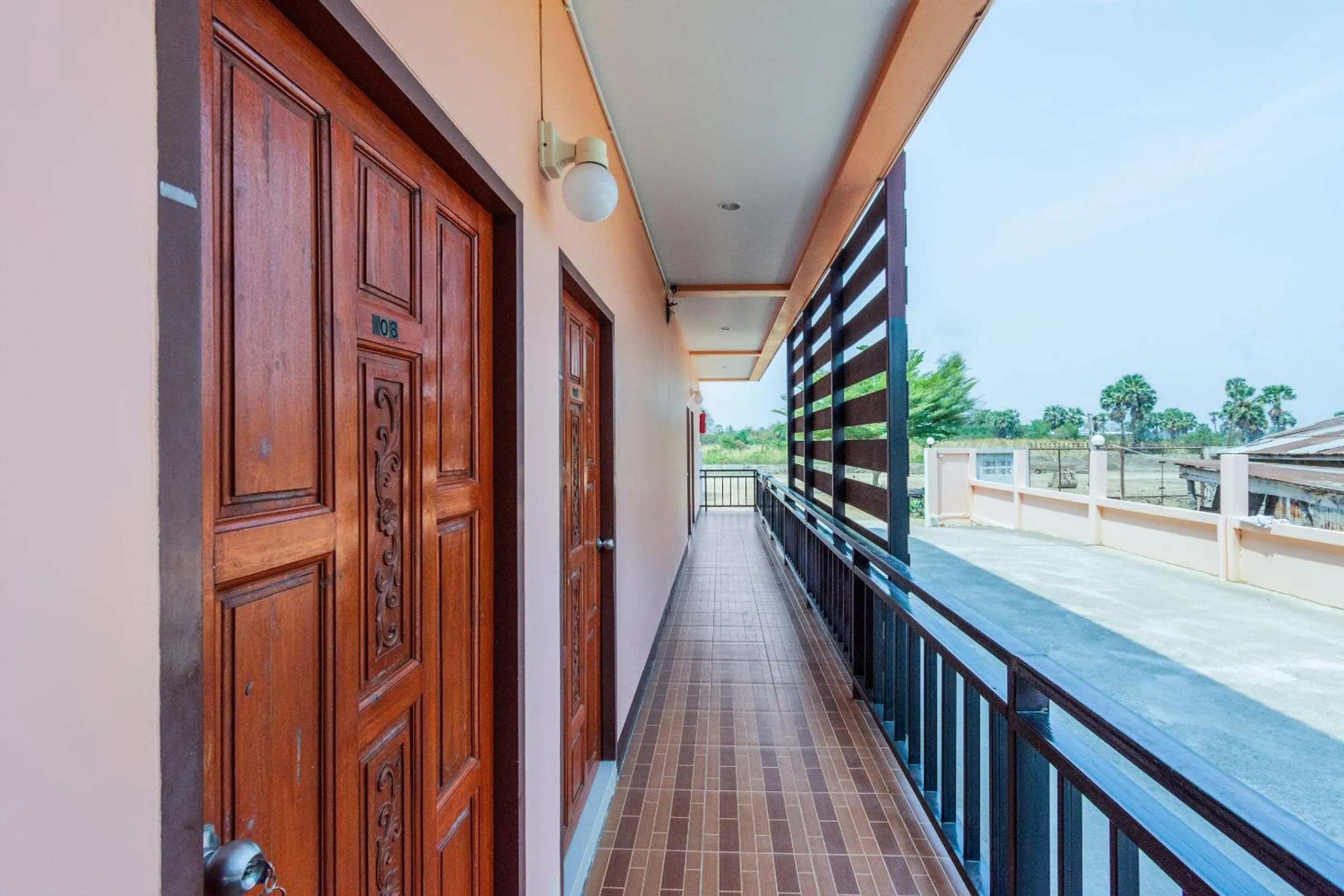 Balcony/Terrace in OYO 628 Dao Krajang