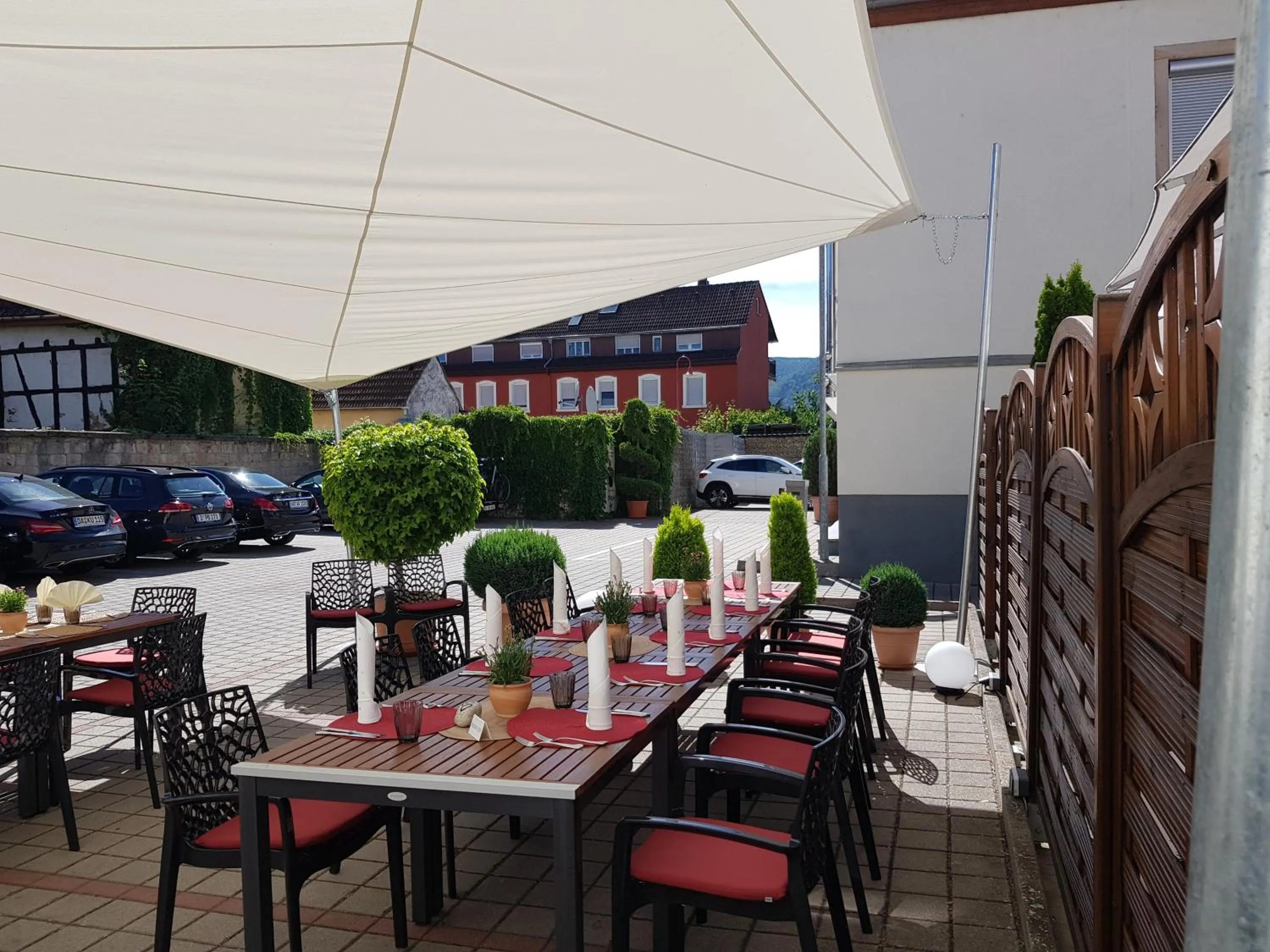 Balcony/Terrace in Hotel-Restaurant Pfälzer Hof