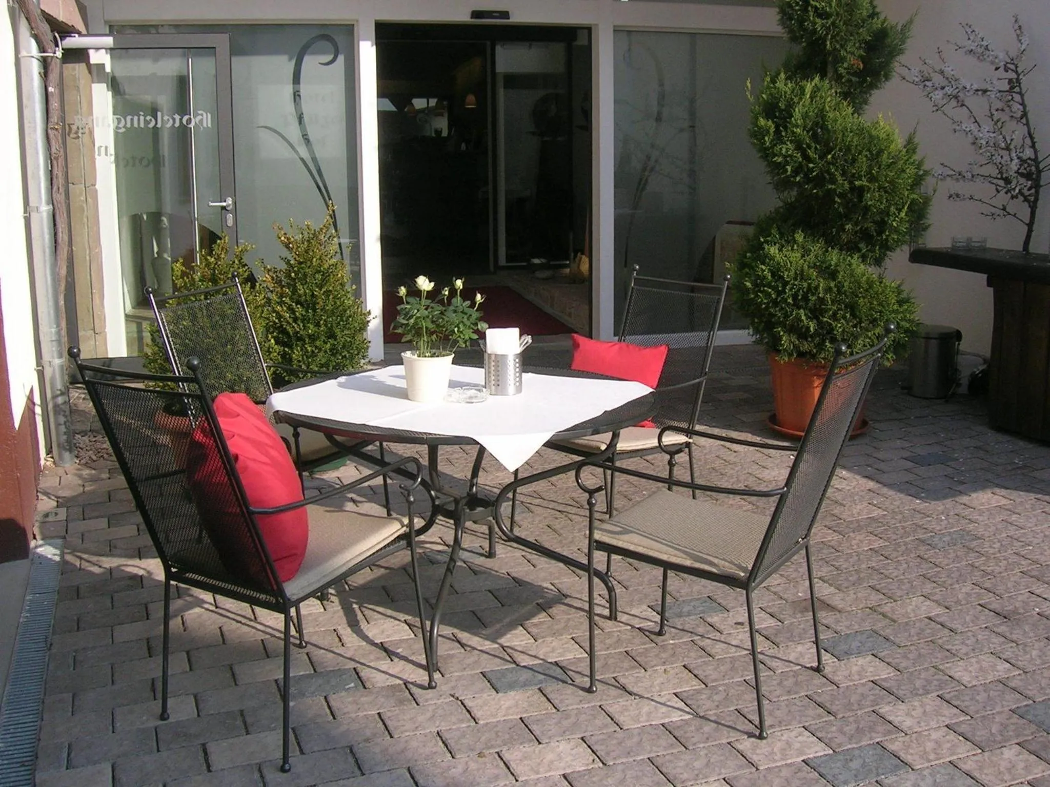 Balcony/Terrace in Hotel-Restaurant Pfälzer Hof