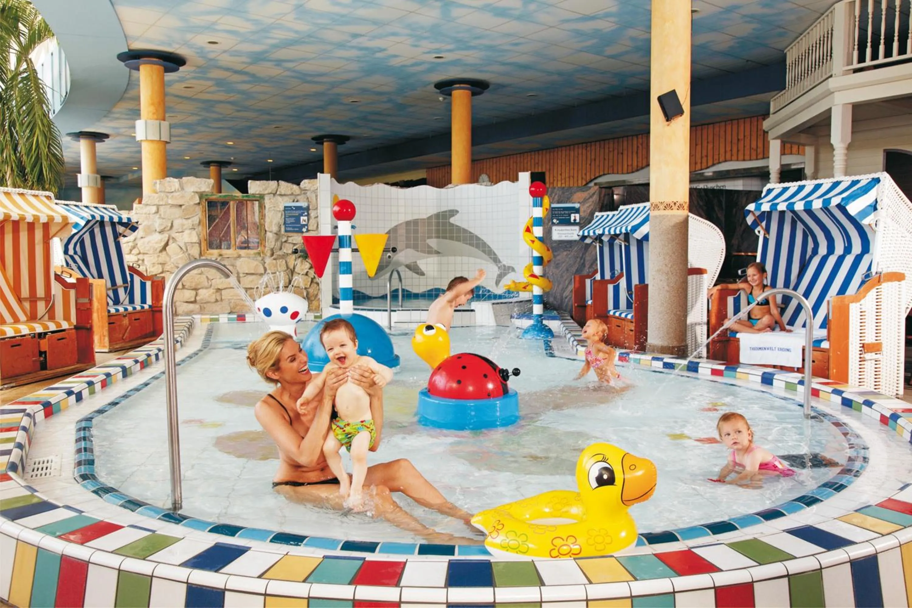 Swimming pool in Hotel Nummerhof